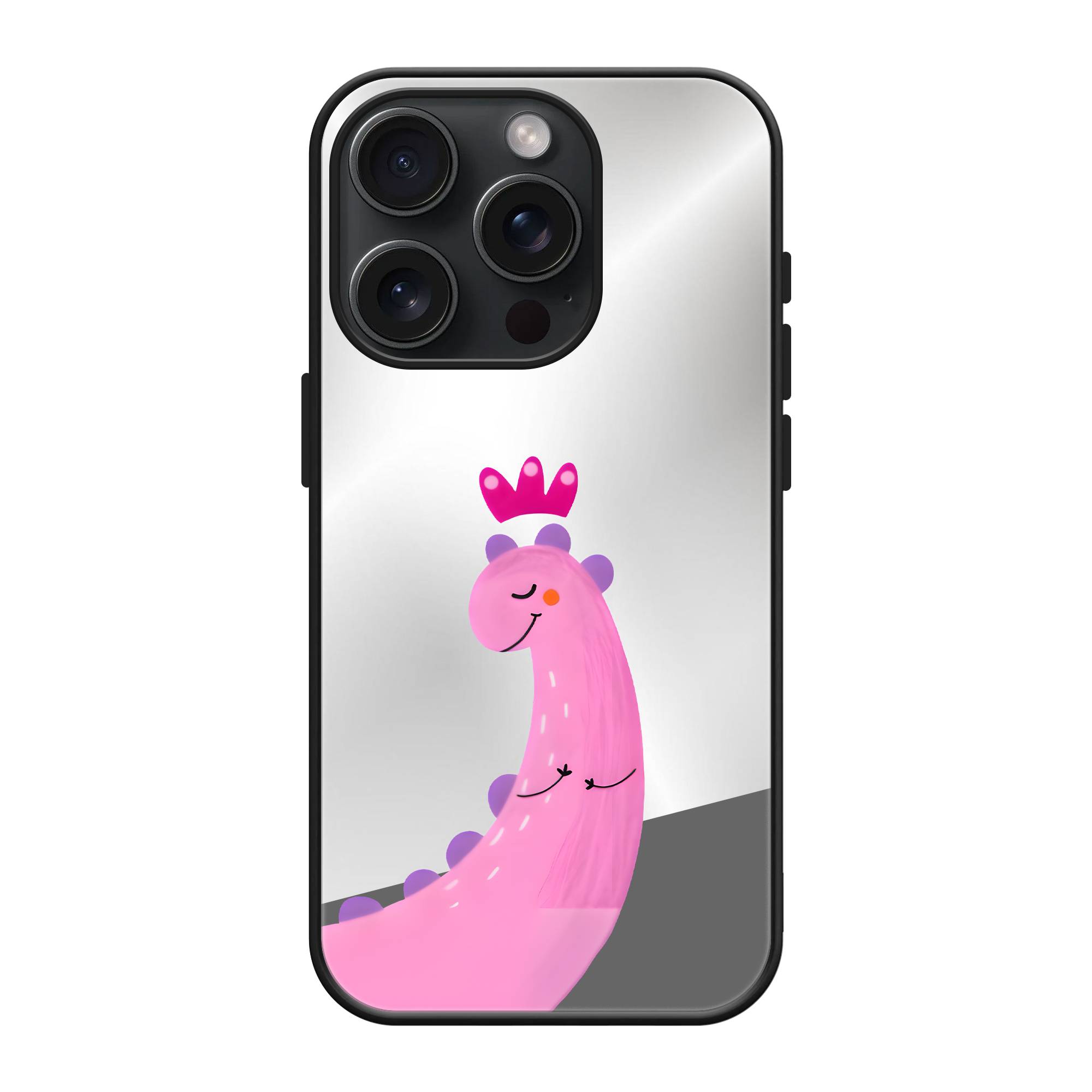 Dino Queen Mirror Case
