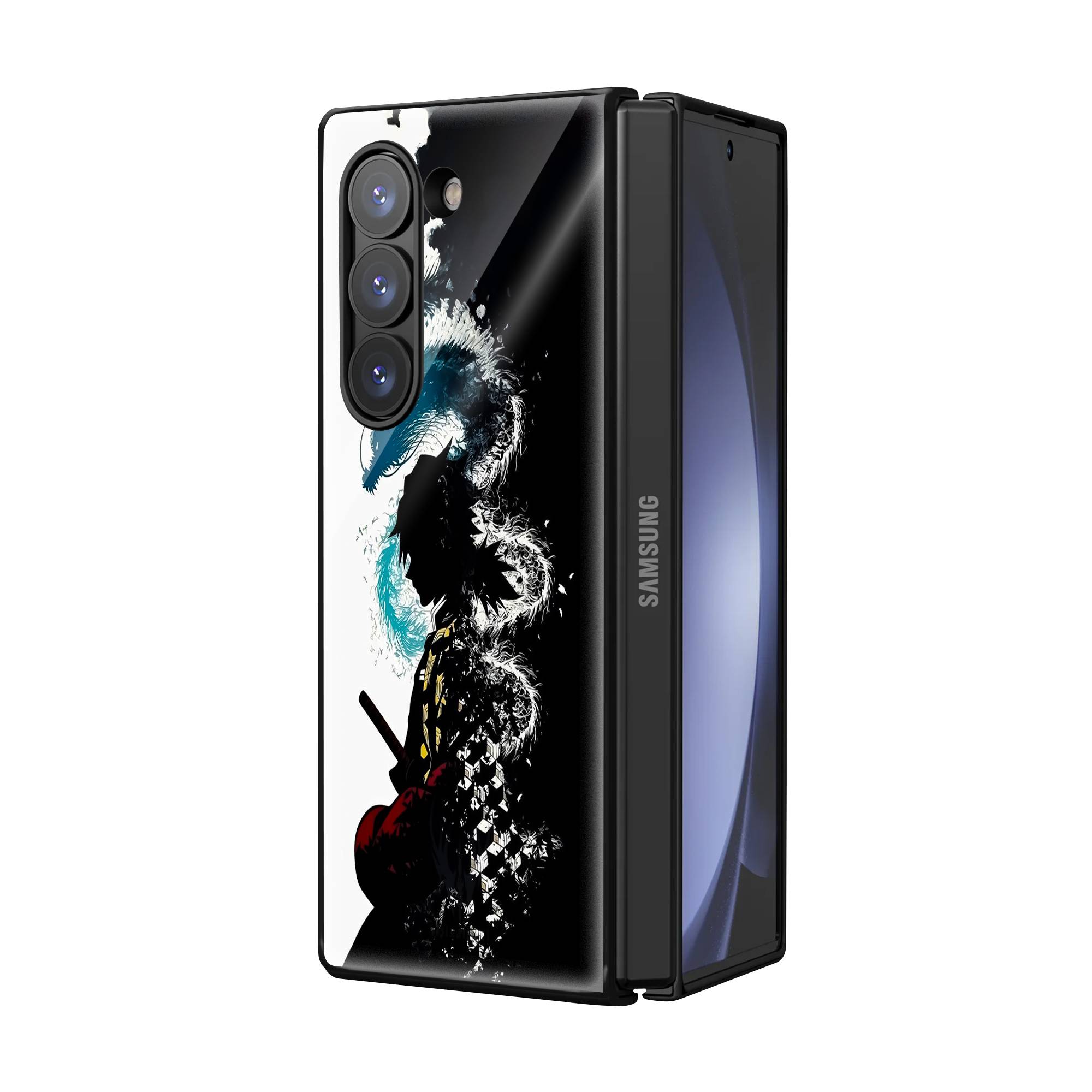 Dual Spirit Samsung Z Fold Glass Case image 1