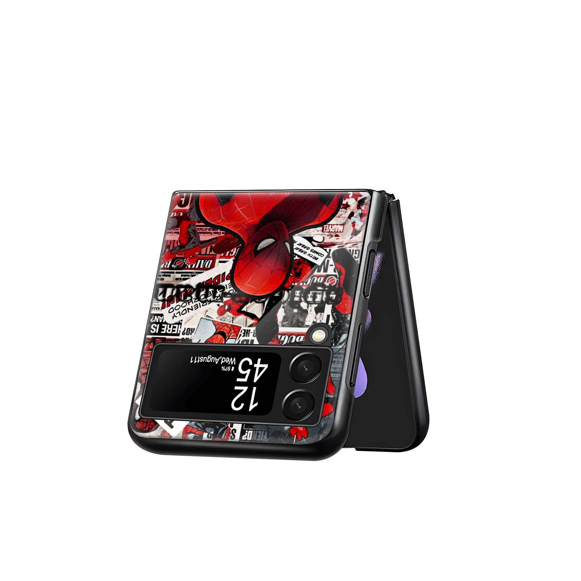 Spider-Man’s Theme Samsung Z Flip Glass Case image 2
