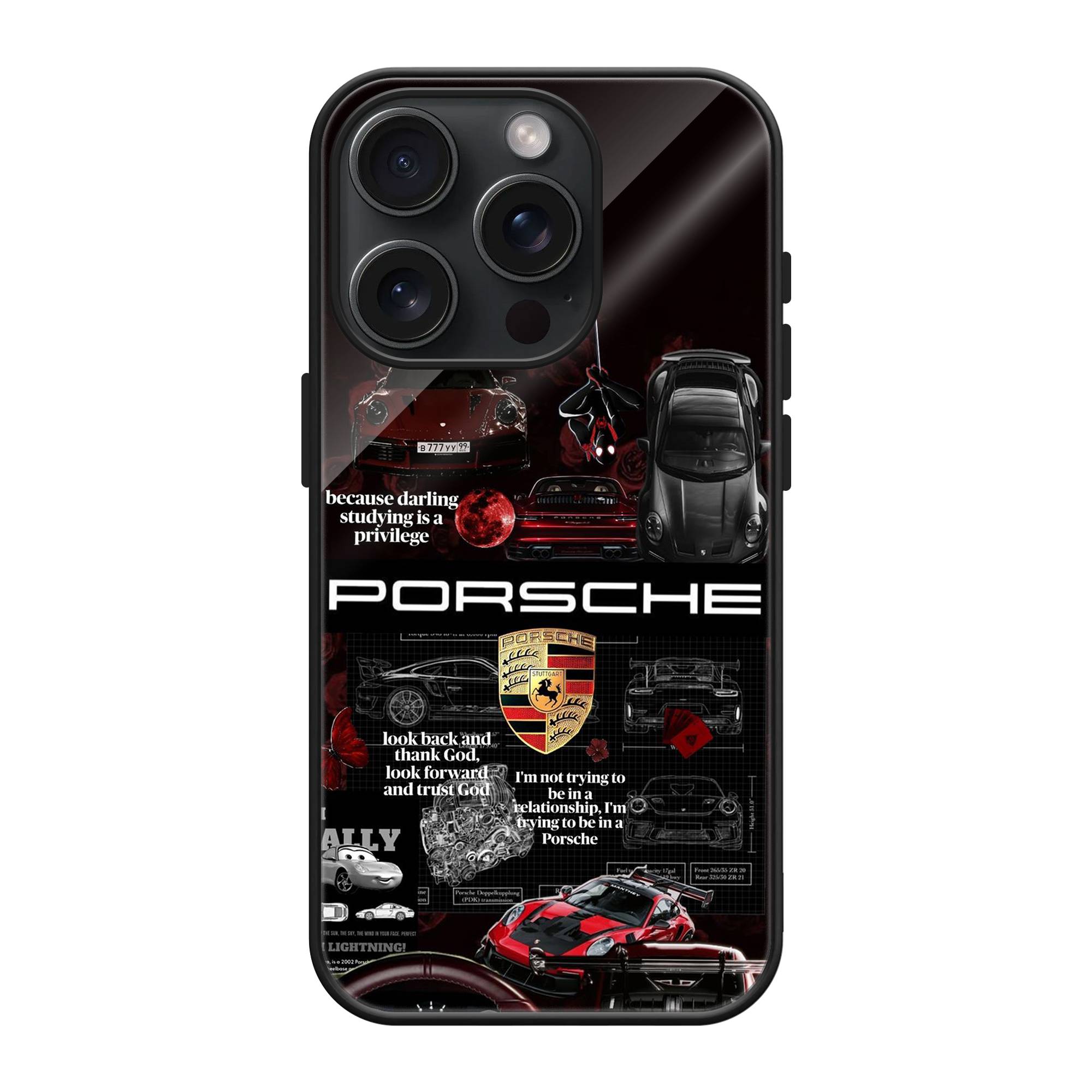 Porsche Pulse Glass Case