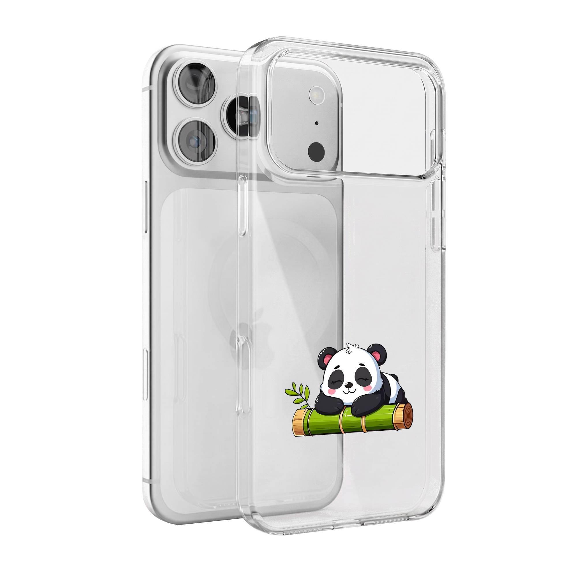 Cute Panda Premium Clear Case