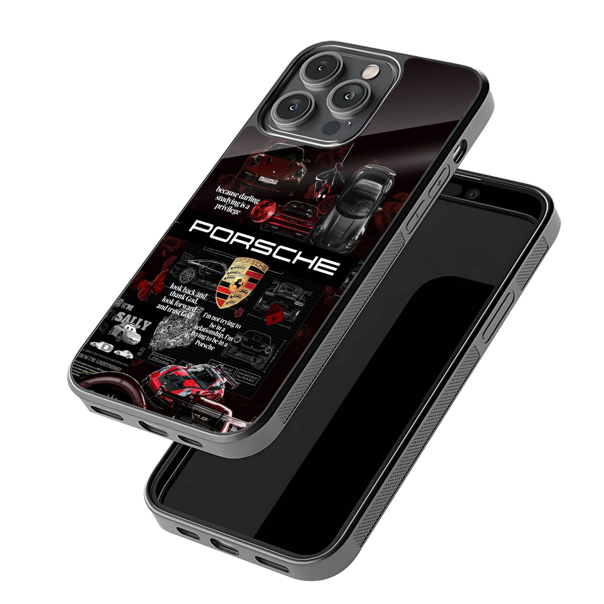 Porsche Pulse Glass Case