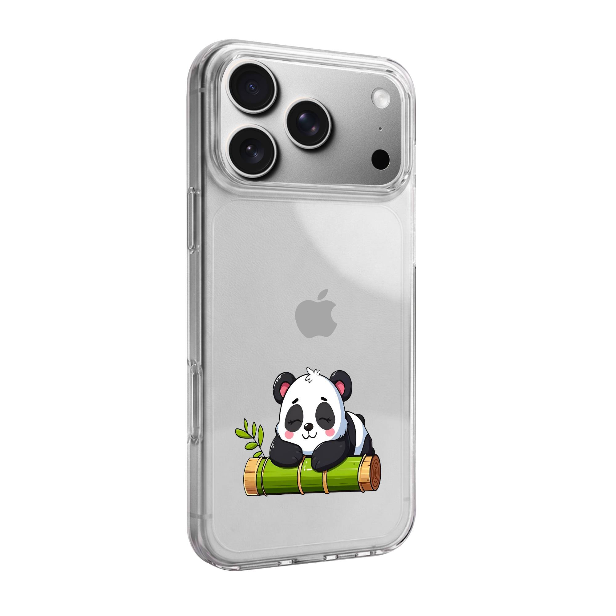 Cute Panda Premium Clear Case