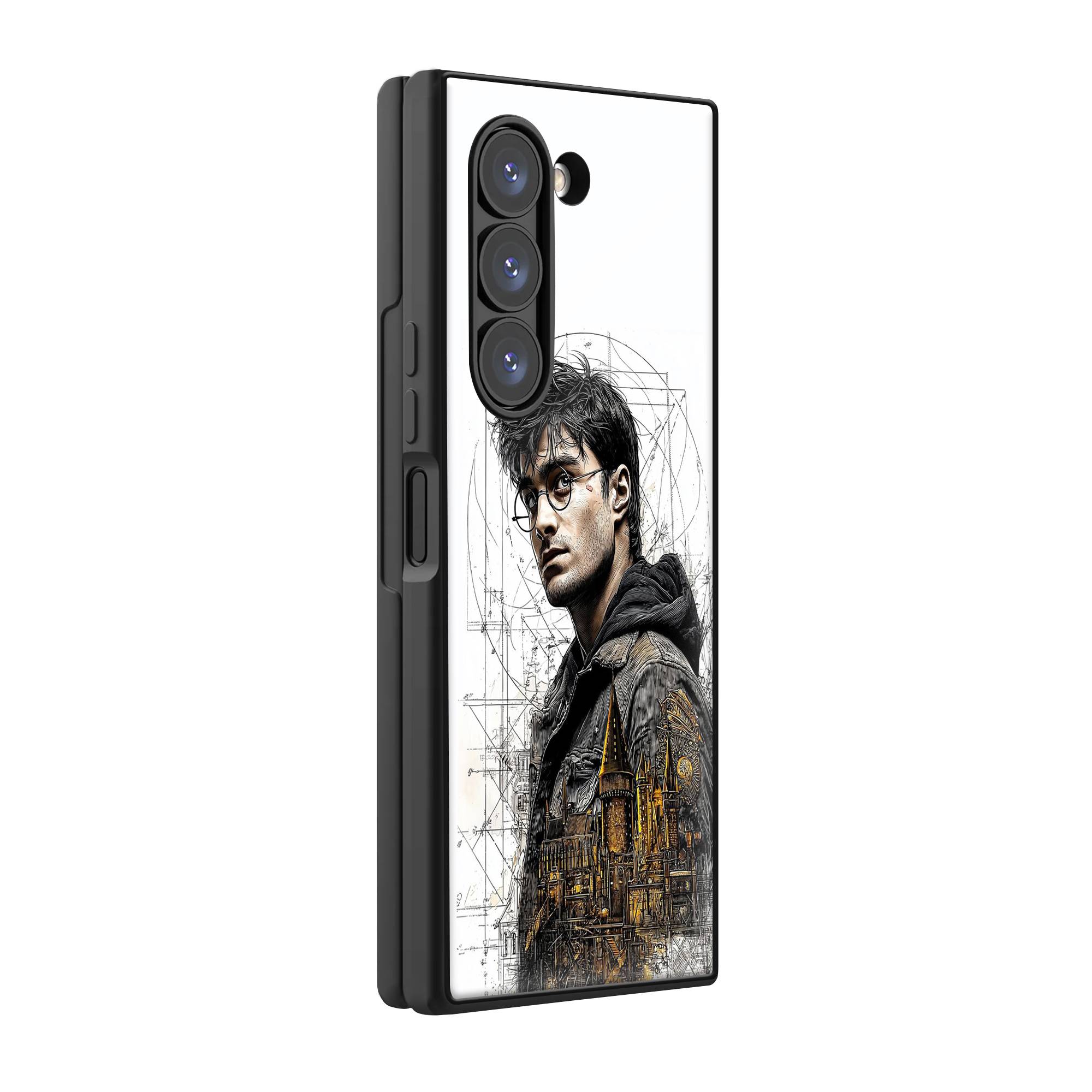 Potter's Plan Samsung Z Fold Glass Case image 0