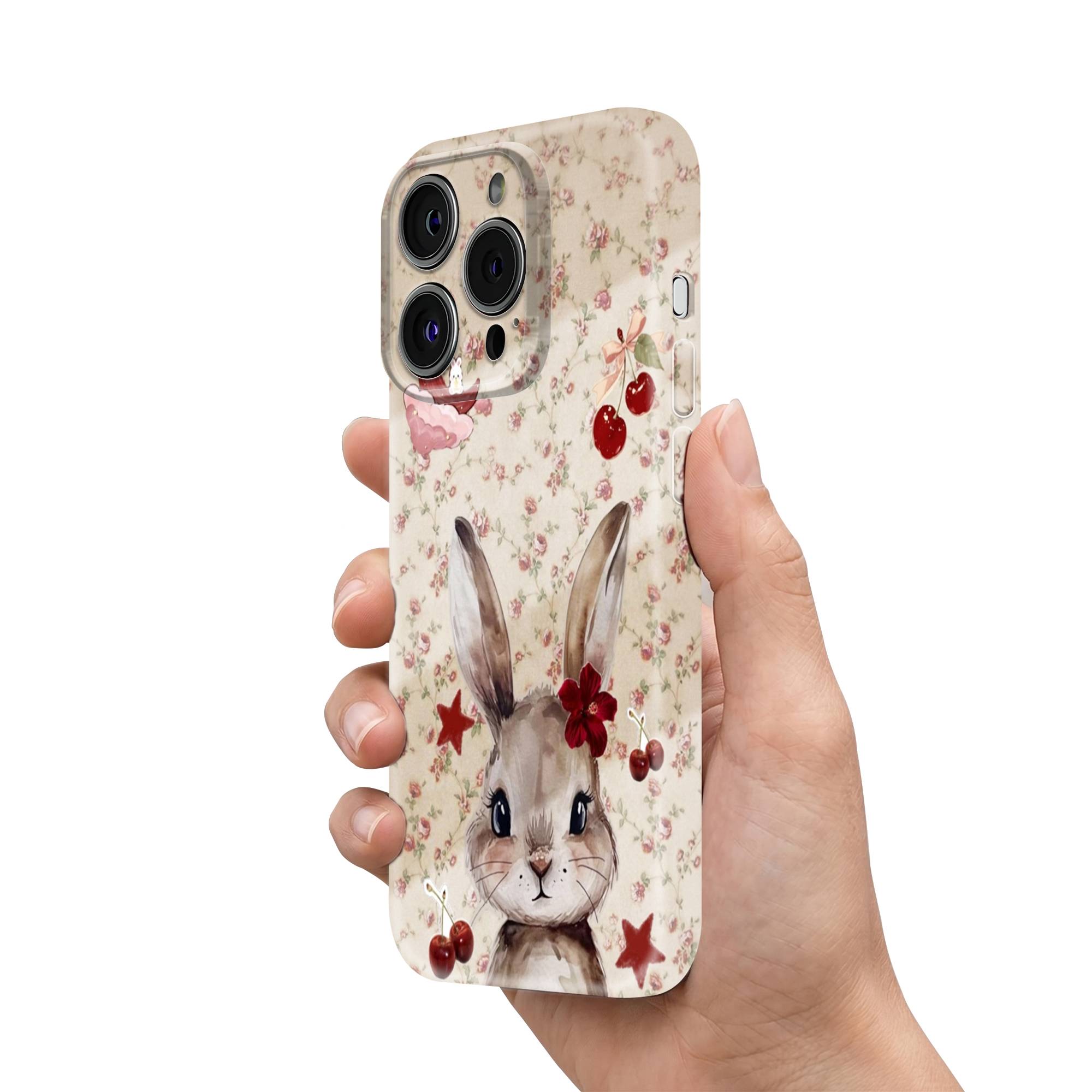 Cherry Bunny Glossy Hard Case