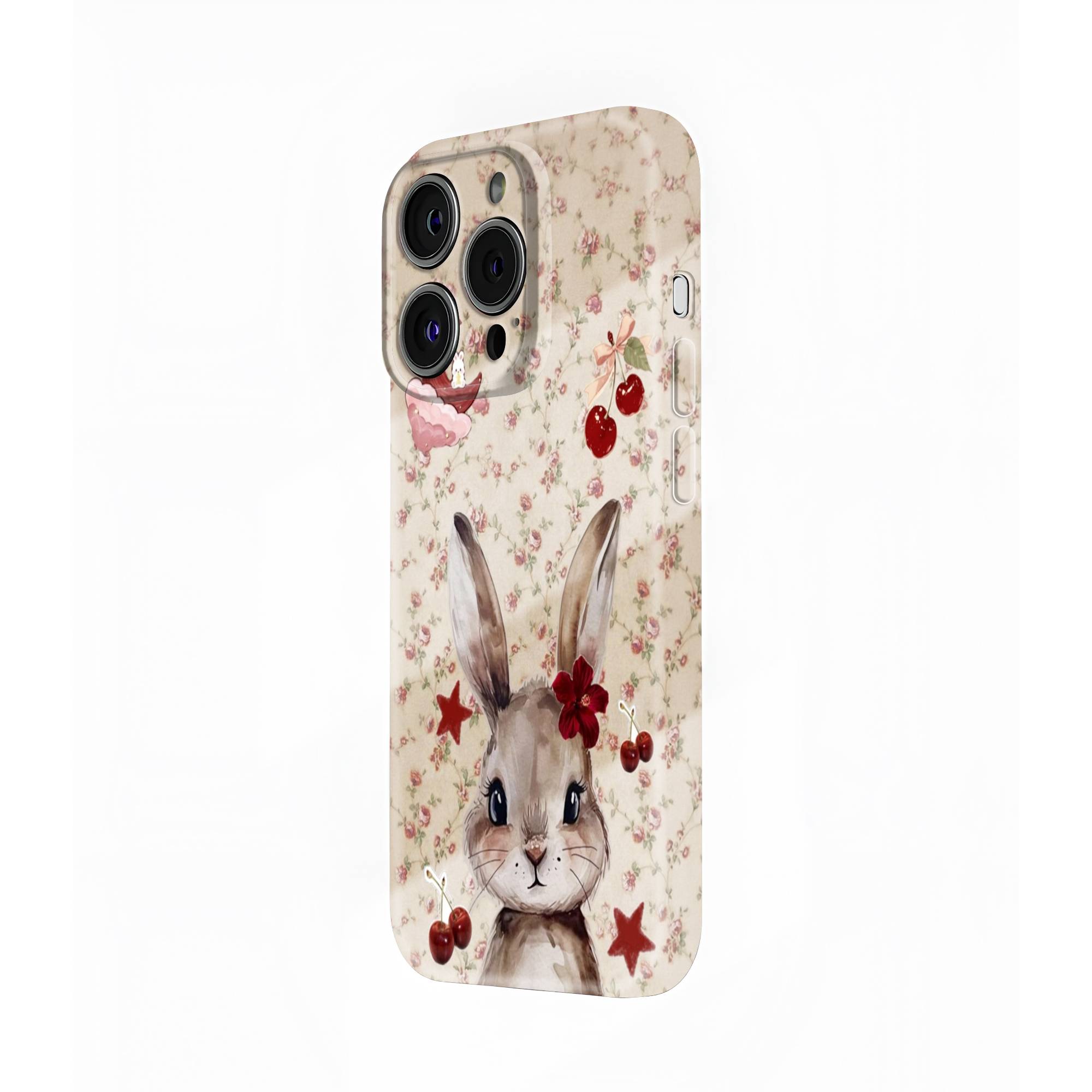 Cherry Bunny Glossy Hard Case