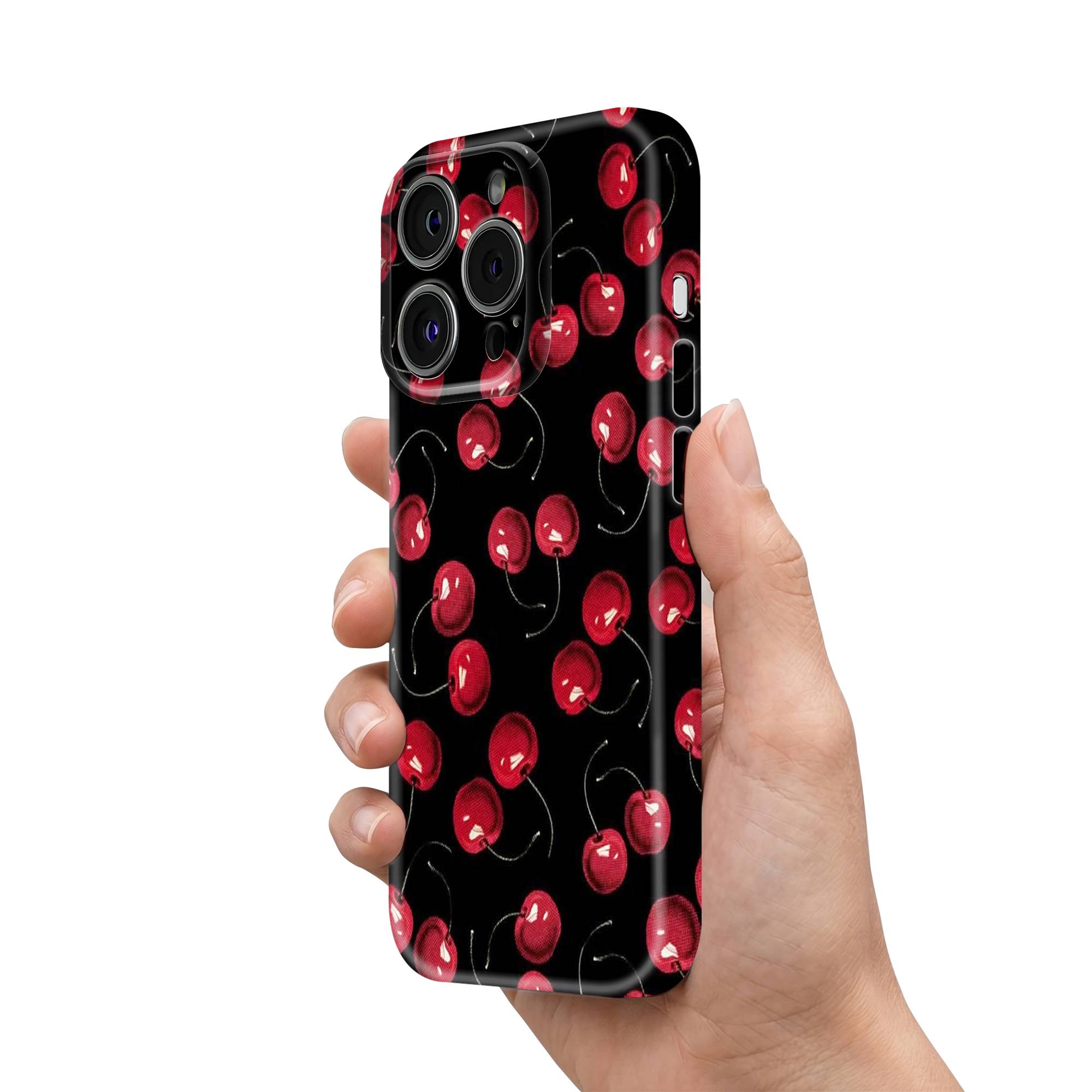 Cherry Noir Glossy Hard Case