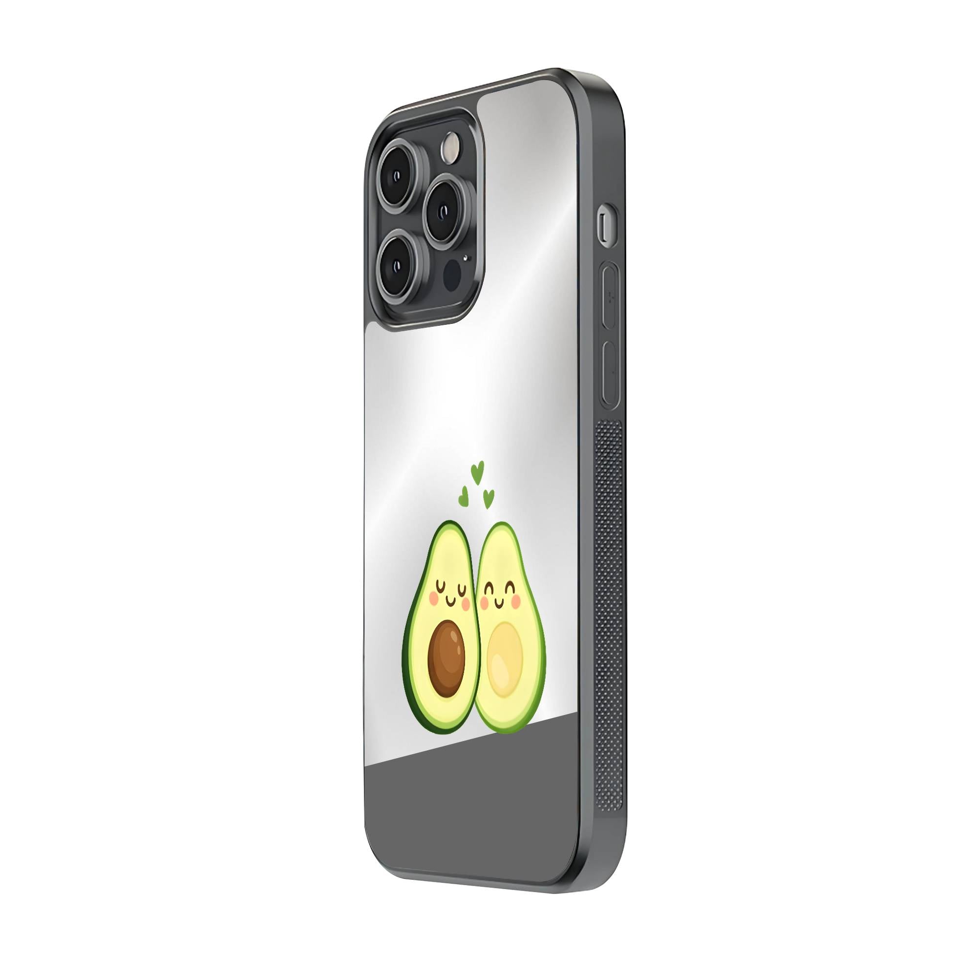 Avo Heart Mirror Case
