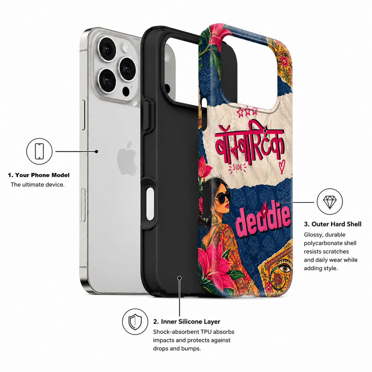 Desi Pop Queen Dual Guard Case