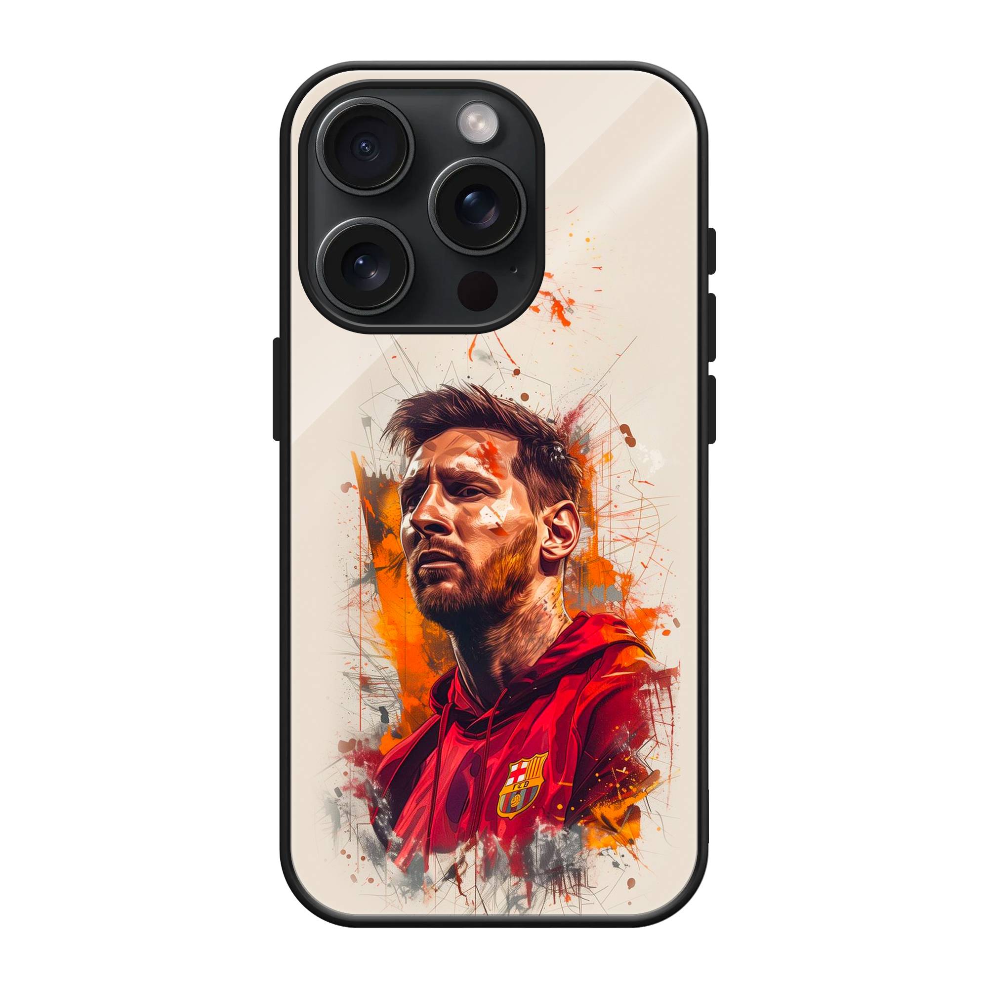 Lionel Messi Glass Case image 0