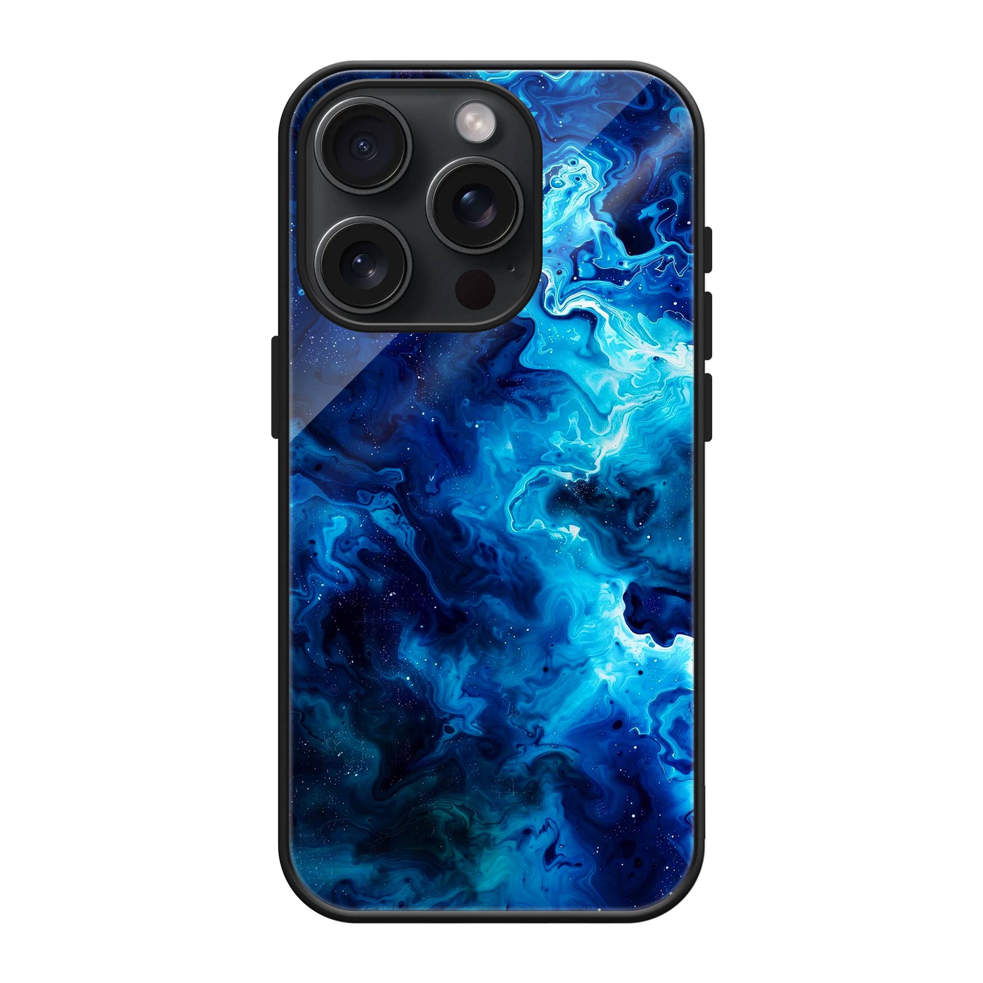 Starry Ocean Glass Case image 0