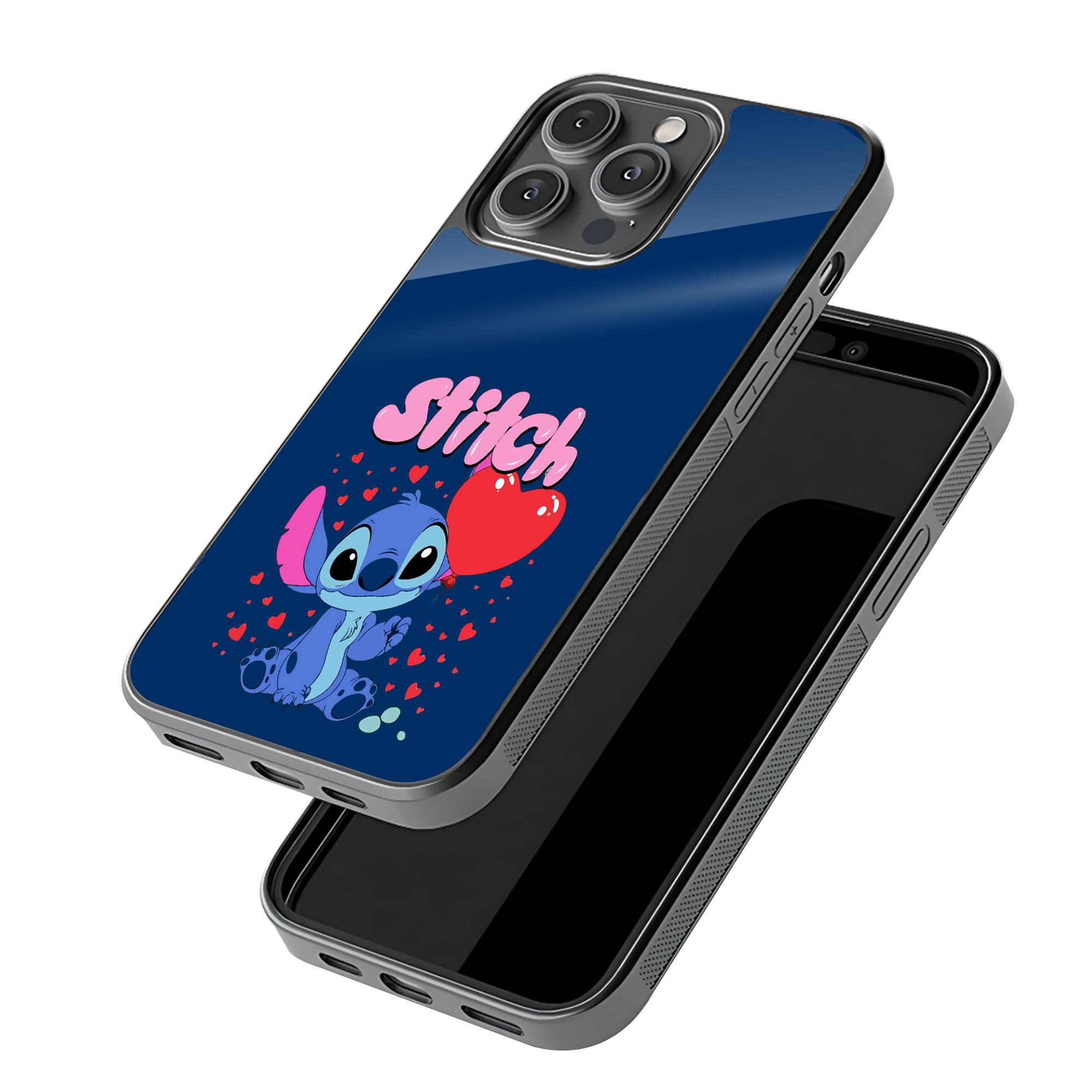 Stitch Valentine Glass Case image 2