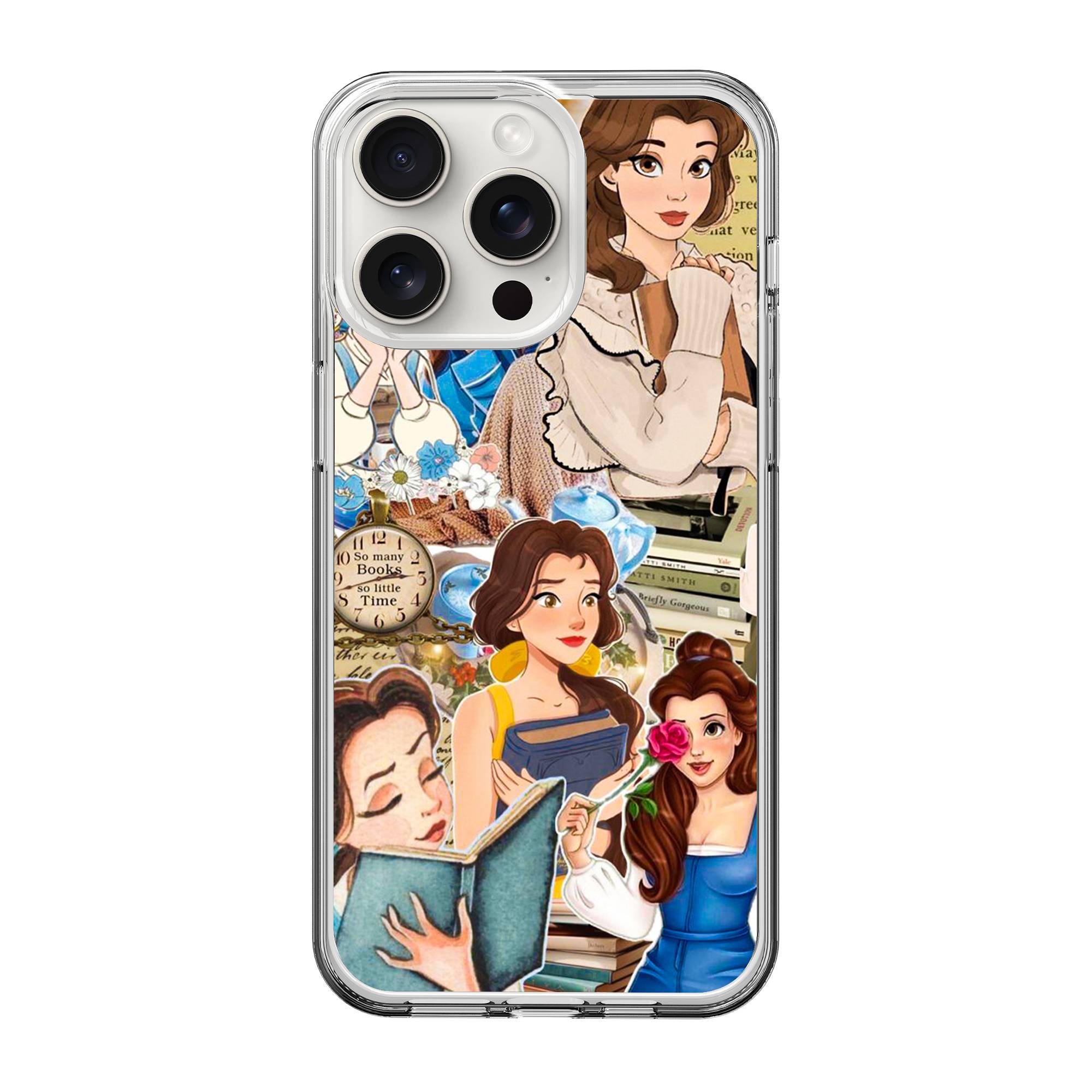 Princess Belle Clear Case image 0