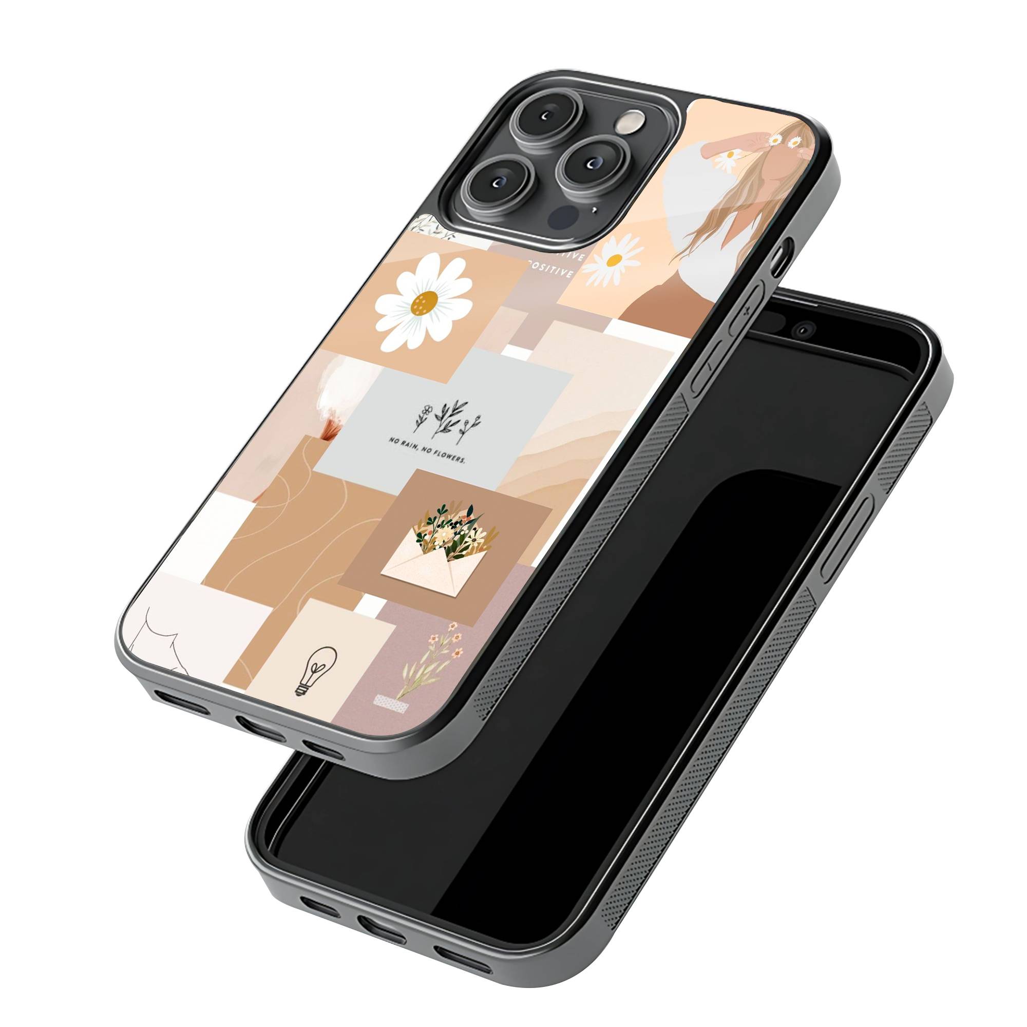 Positive Vibes Glass Case image 2