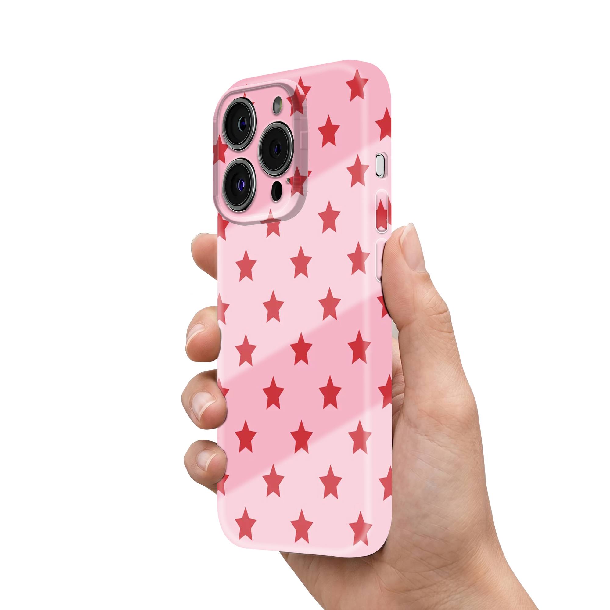 Cherry Star Pop Glossy Hard Case
