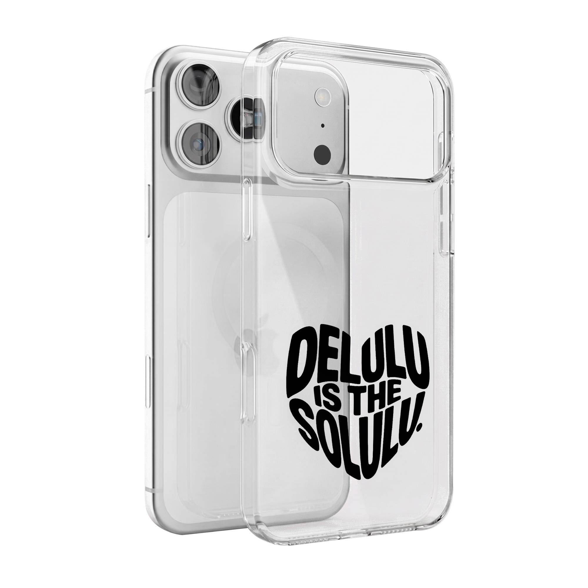 Delu-Heart Premium Clear Case