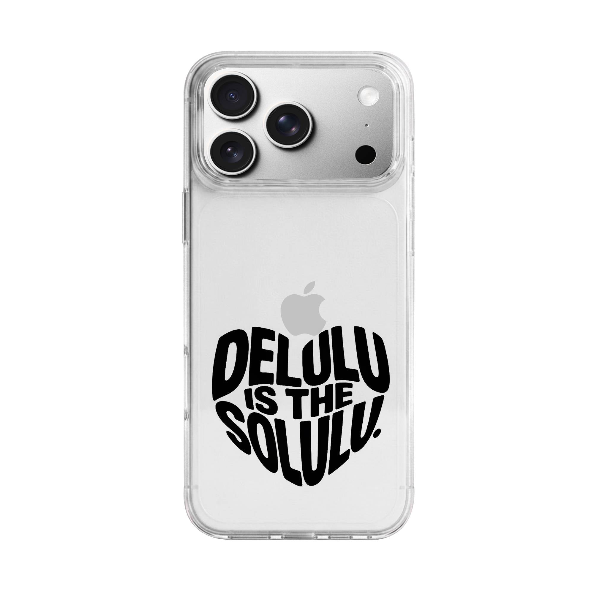 Delu-Heart Premium Clear Case