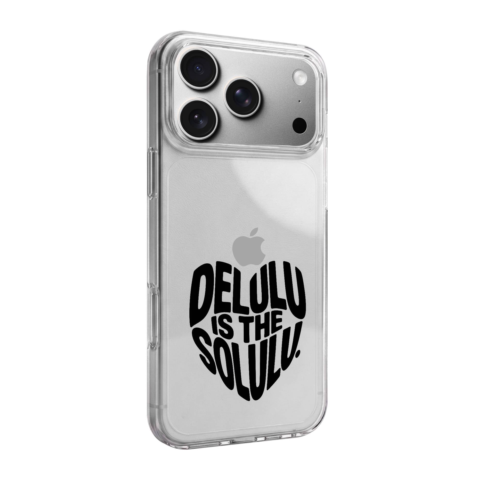 Delu-Heart Premium Clear Case