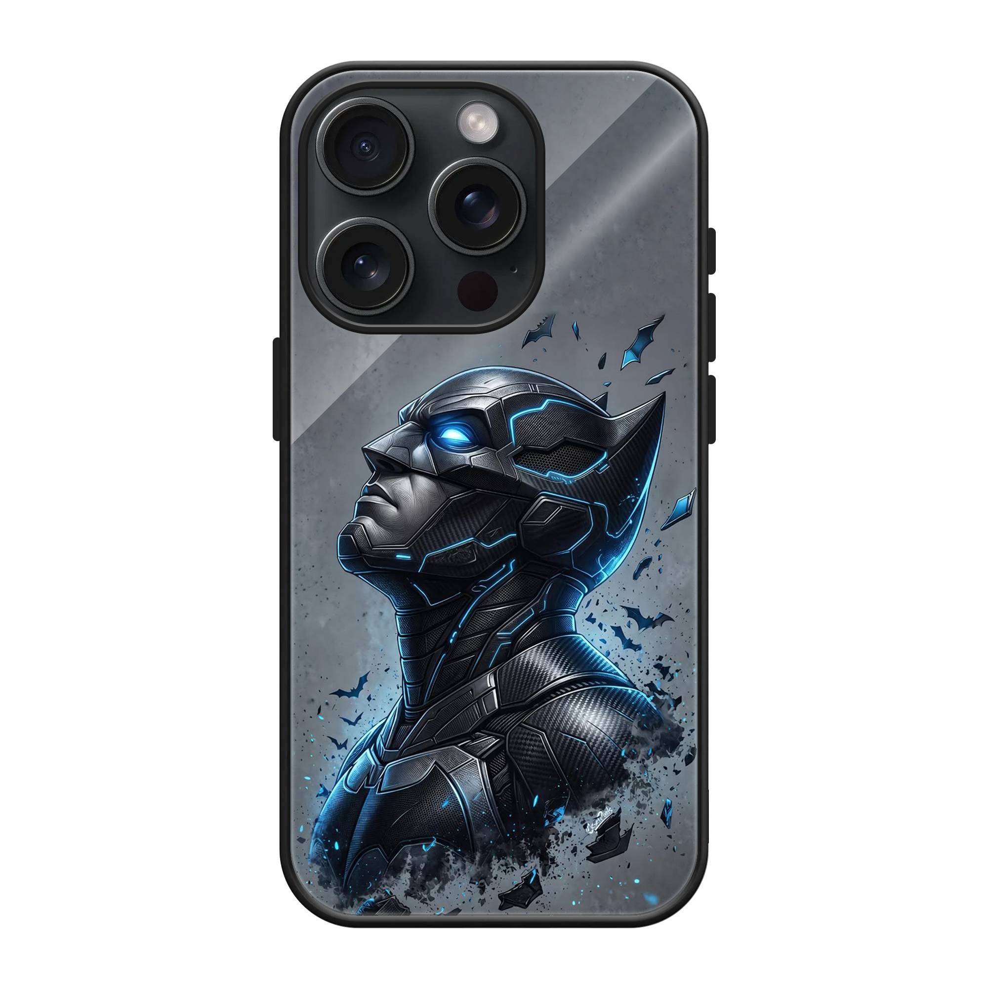 Cyberpunk Batman Glass Case