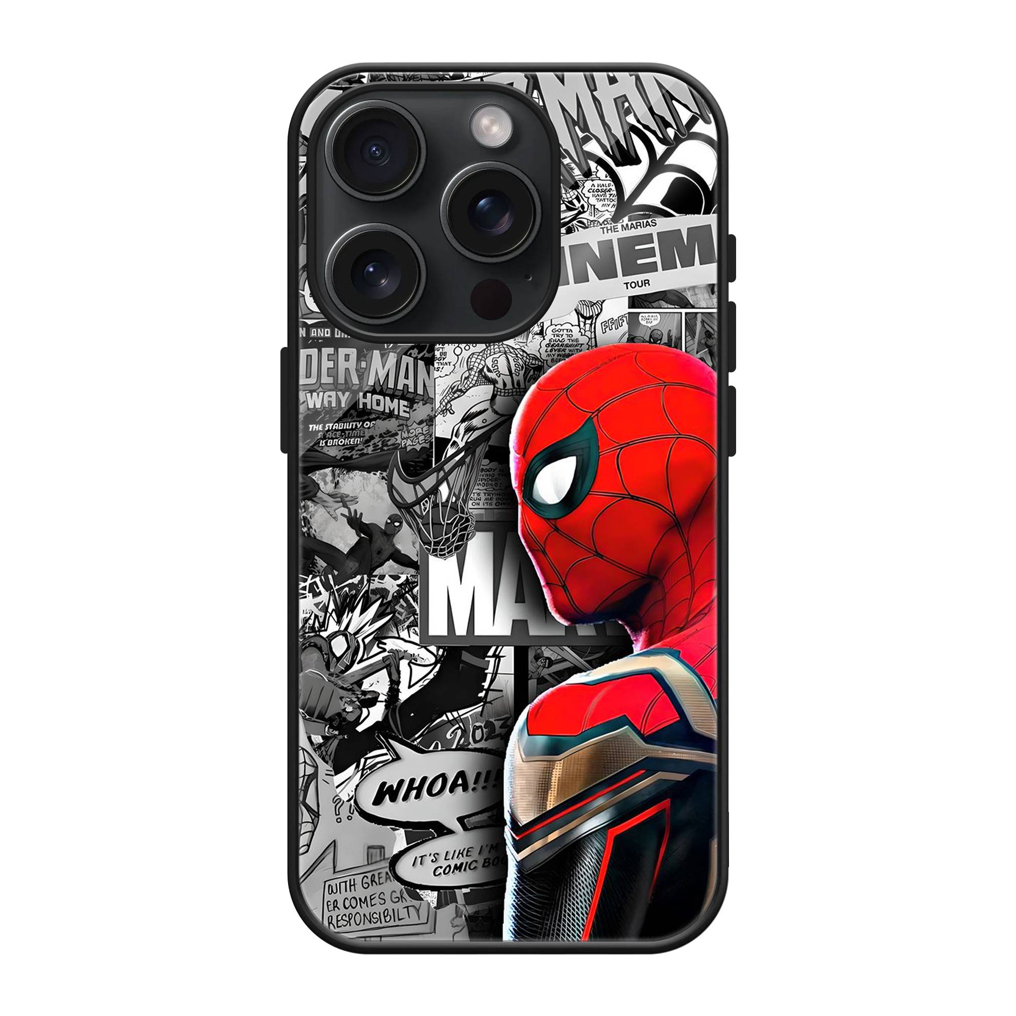 Spidey Mash Glass Case