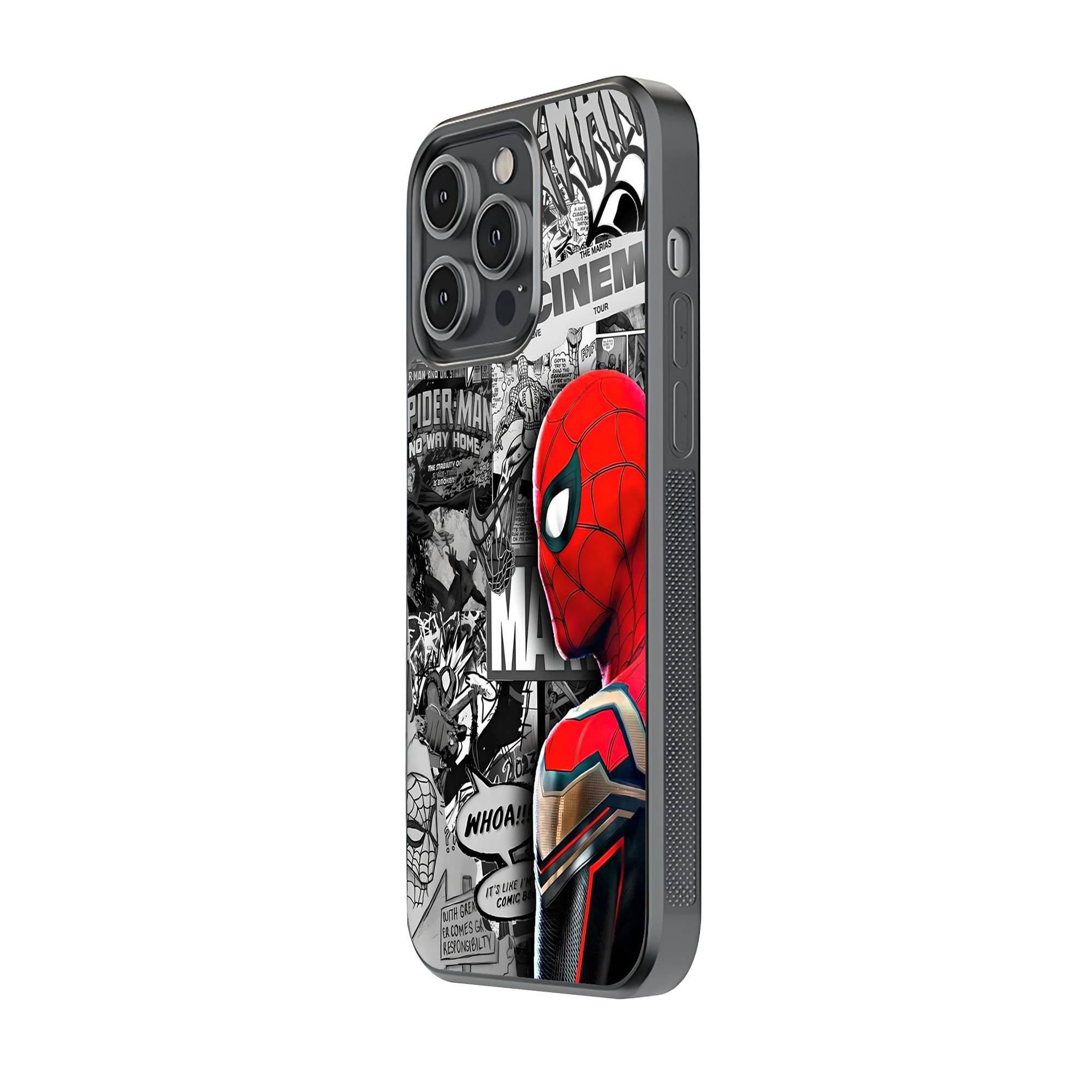 Spidey Mash Glass Case