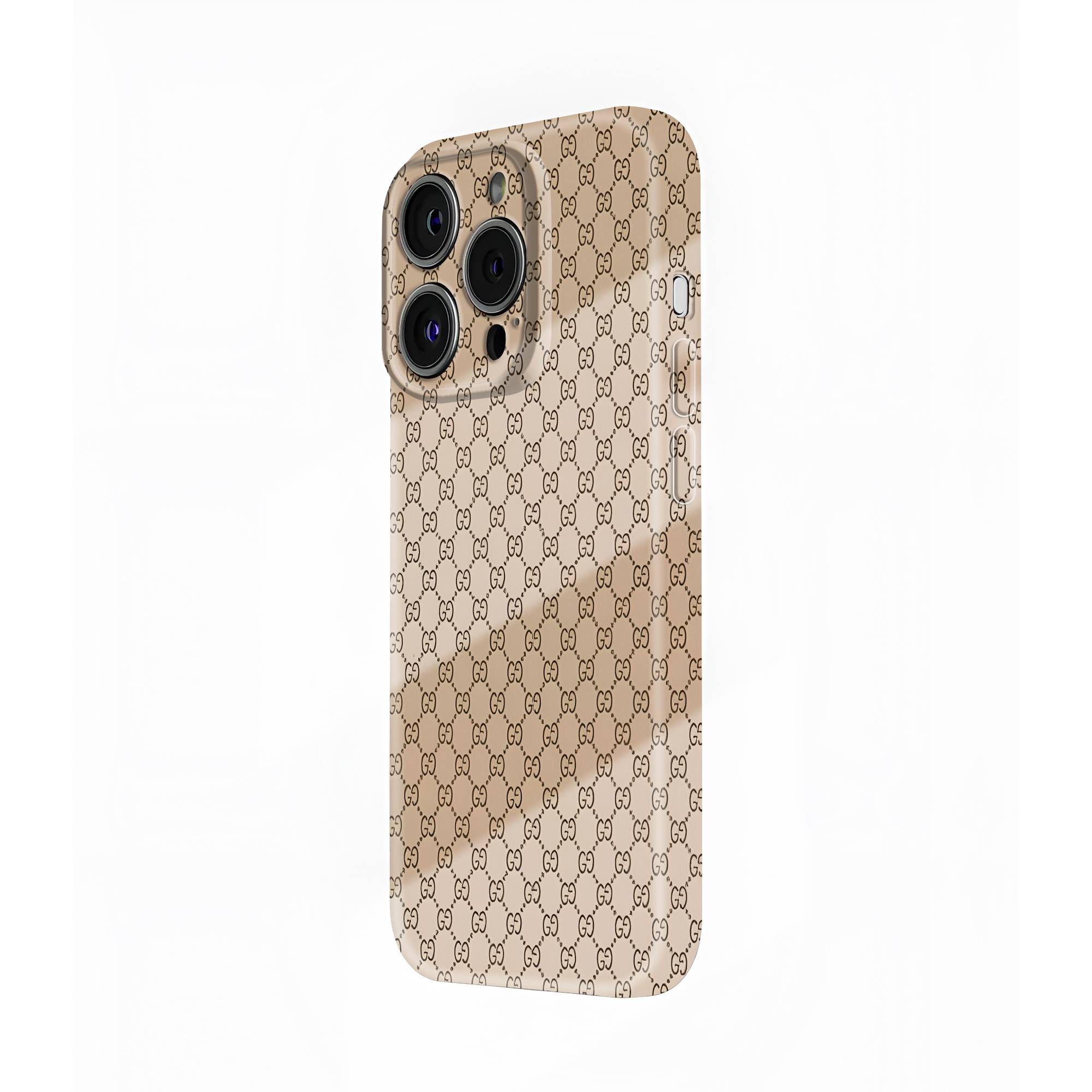 Classic Luxe Grid Glossy Hard Case