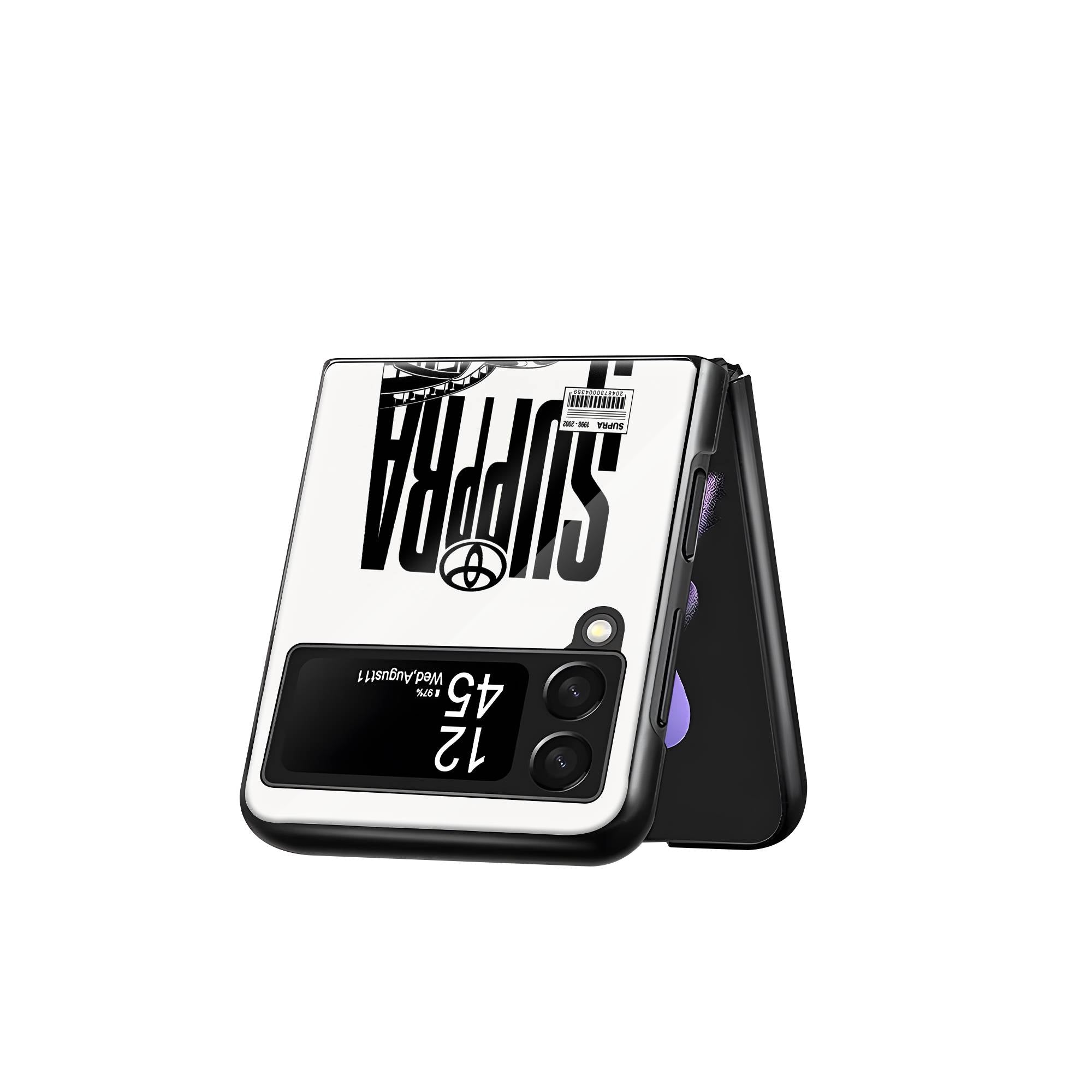 Supra Stats Samsung Z Flip Glass Case image 2