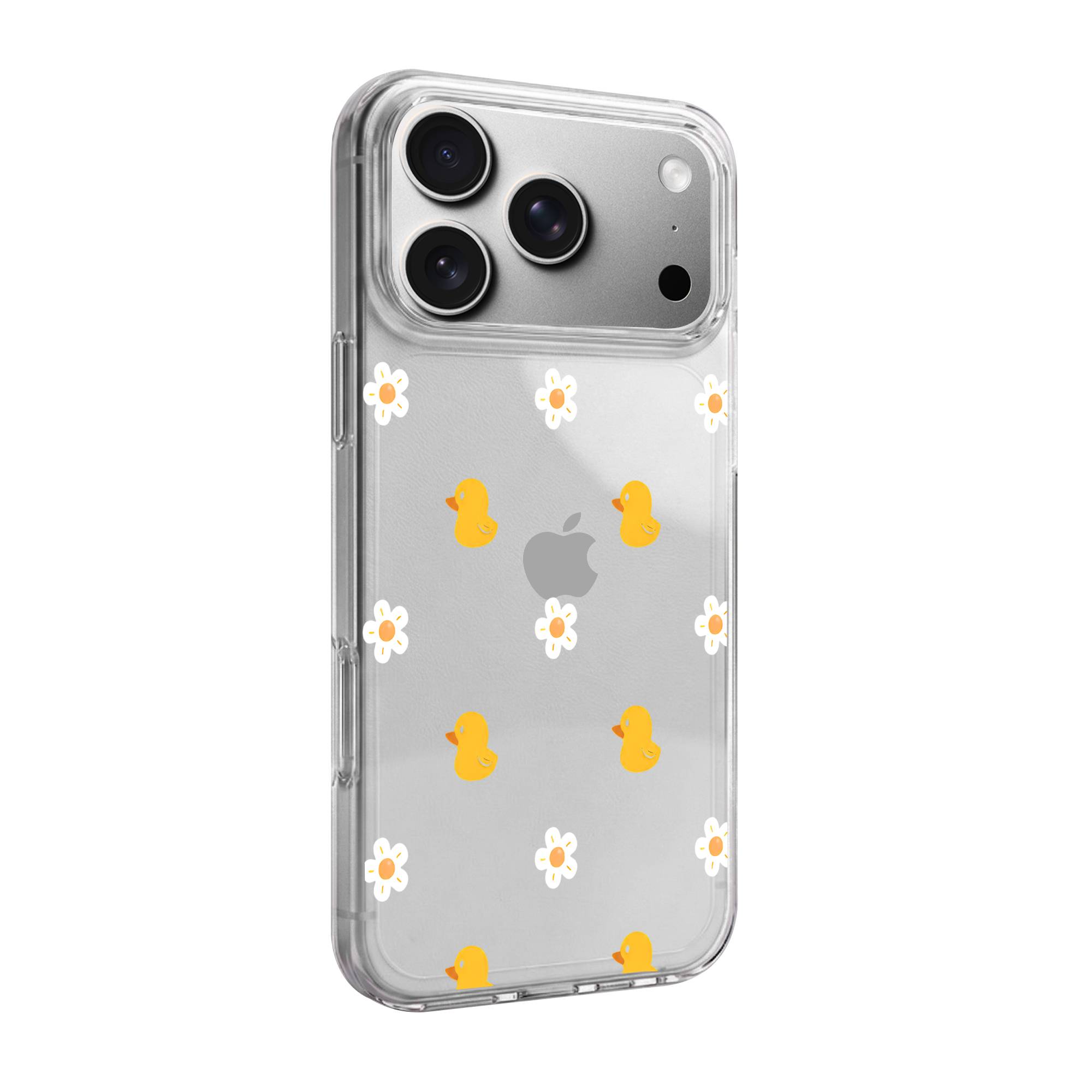 Ducky Bloom Premium Clear Case