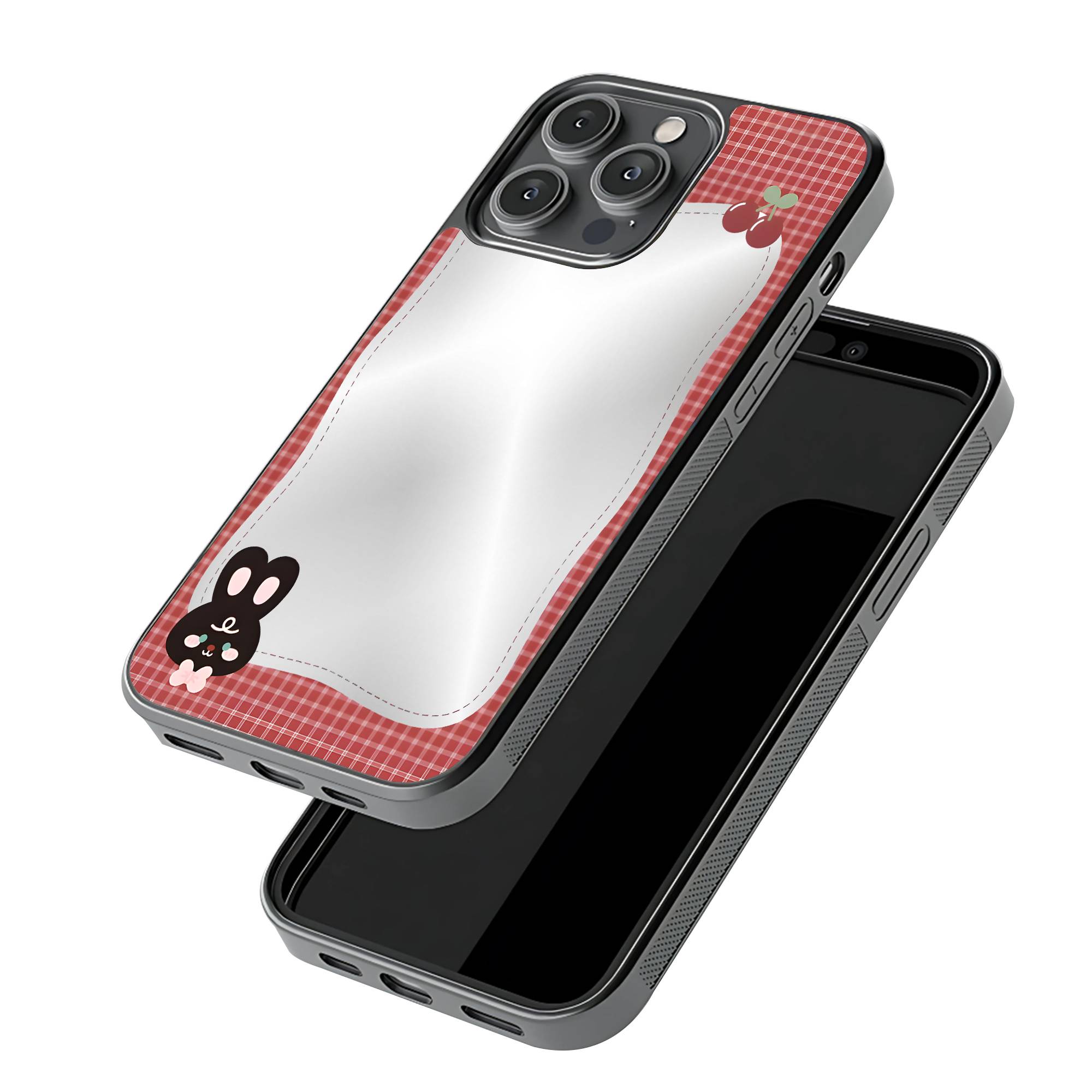 Bunny Frame Mirror Case