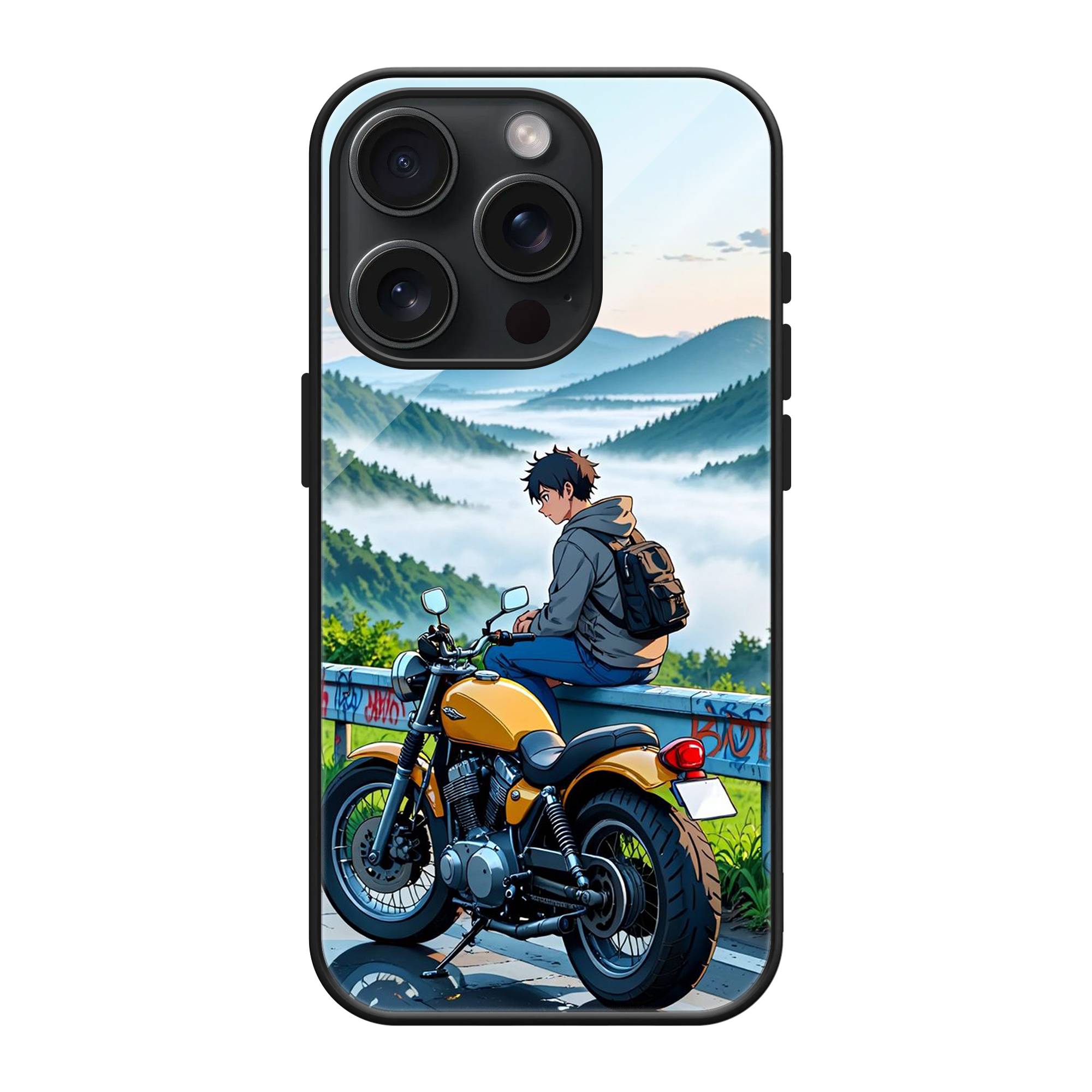 Anime Road Trip Glass Case image 0