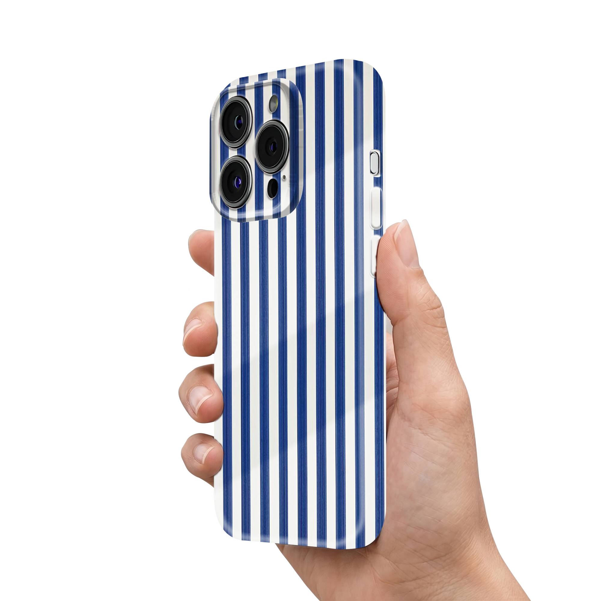 Cobalt Lines Glossy Hard Case