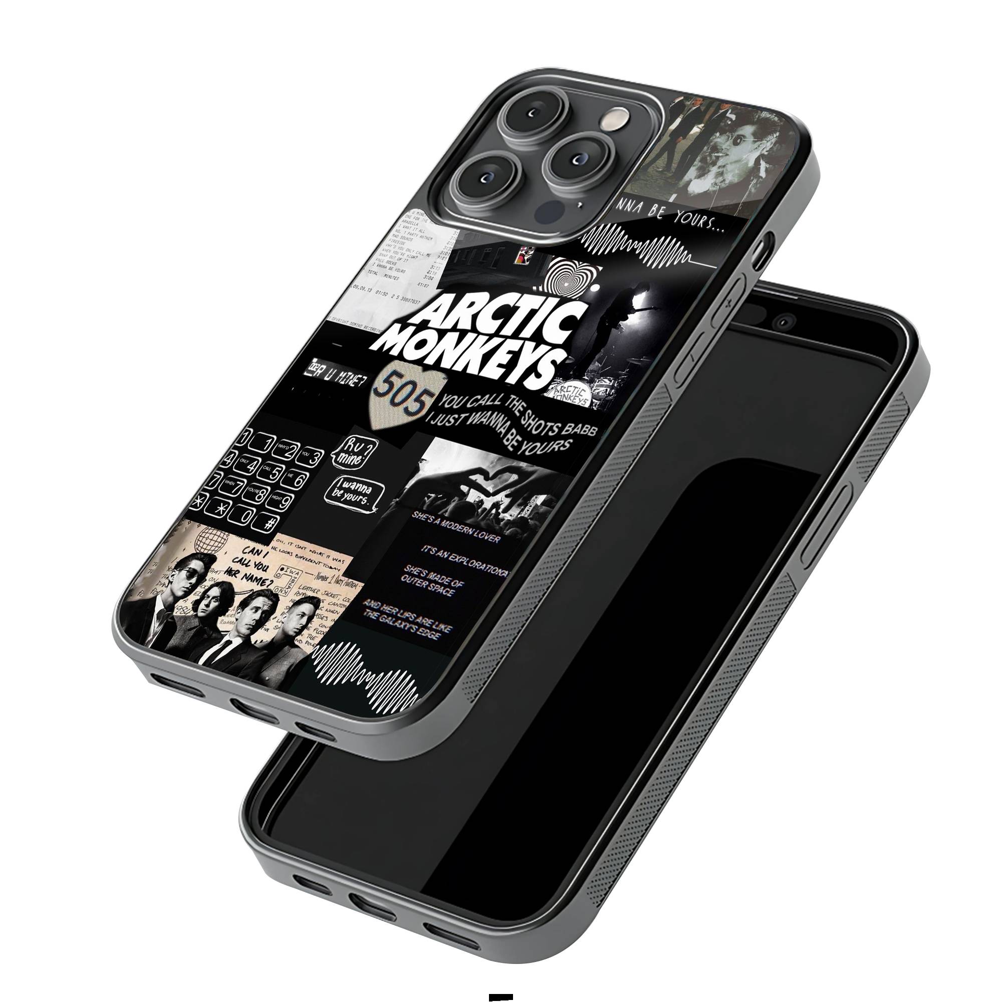 Vibe Collage Glass Case