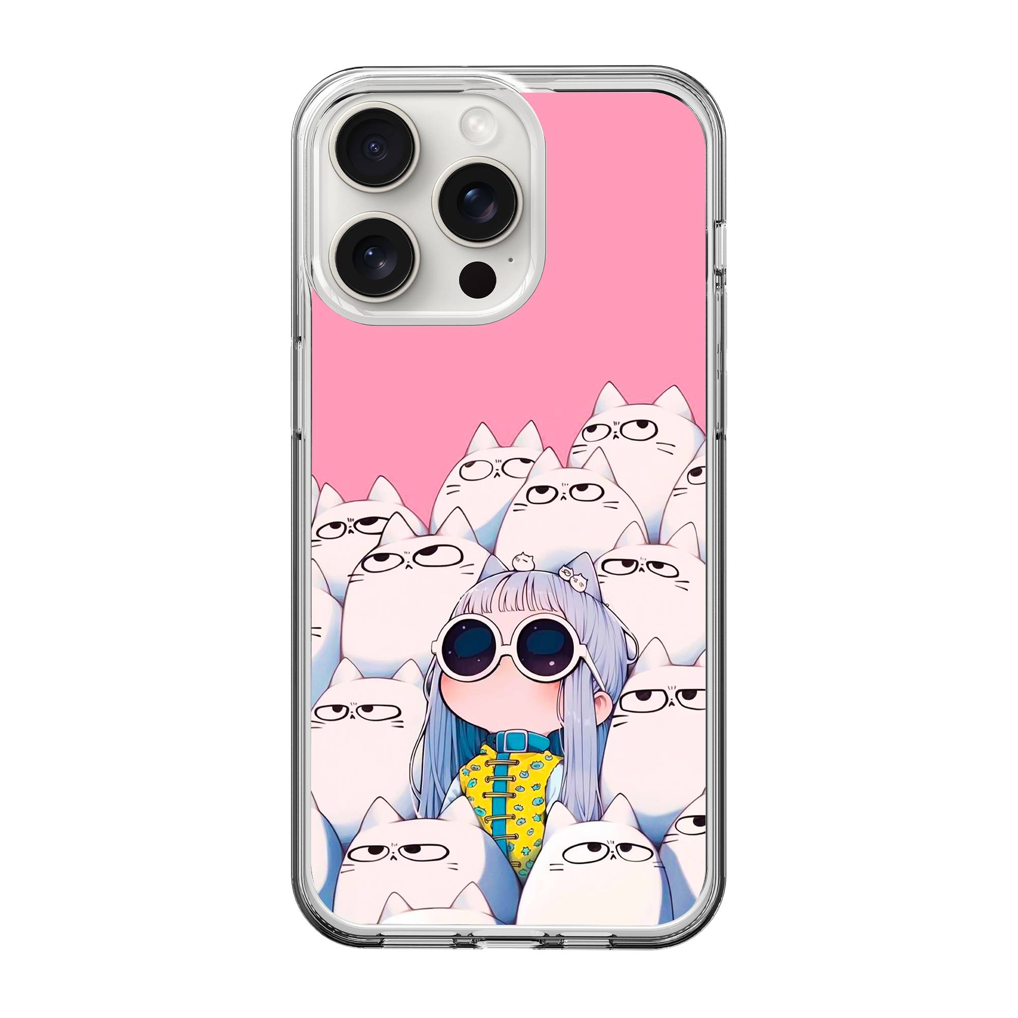 I'm Somthing Clear Case image 0