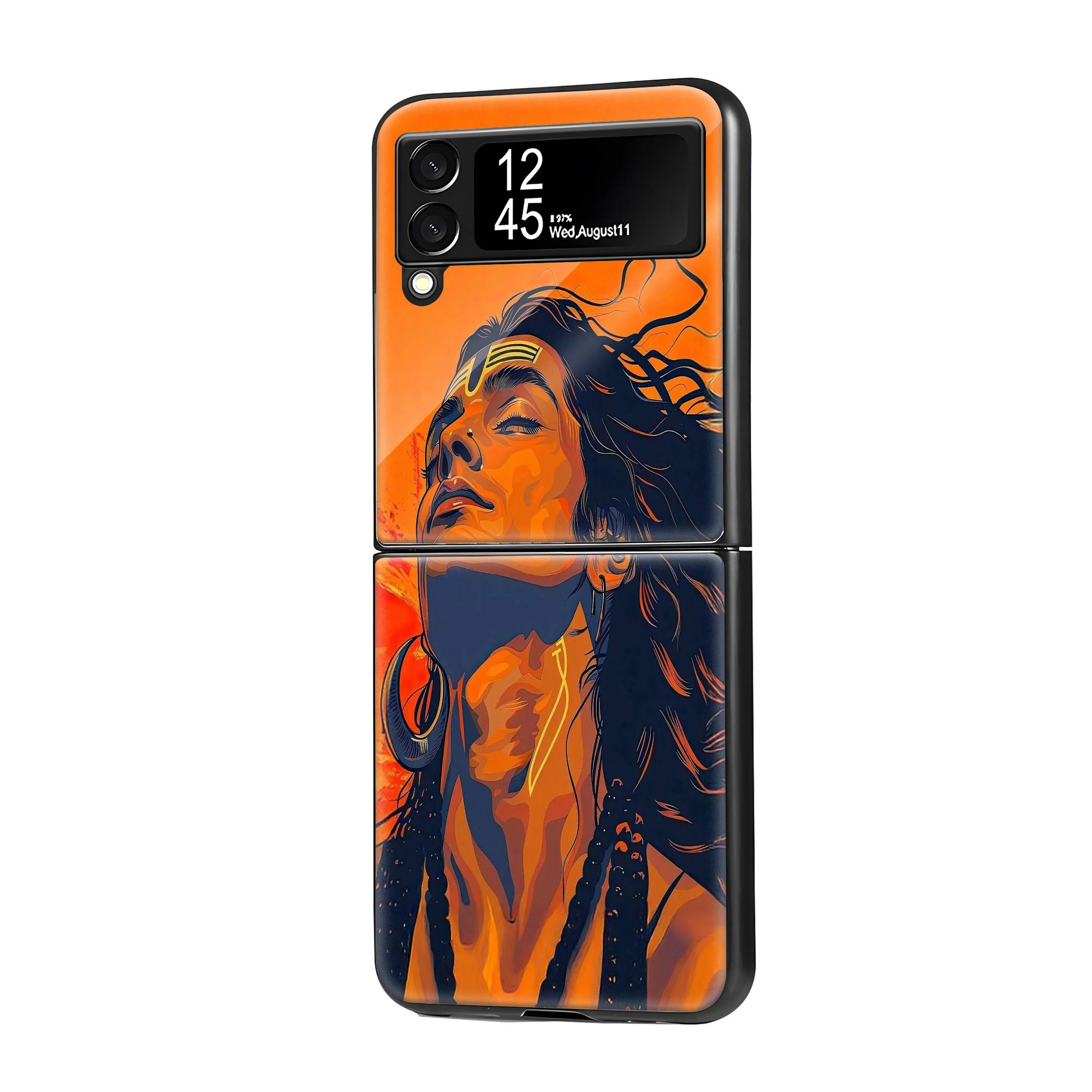 Shiva Samsung Z Flip Glass Case image 0