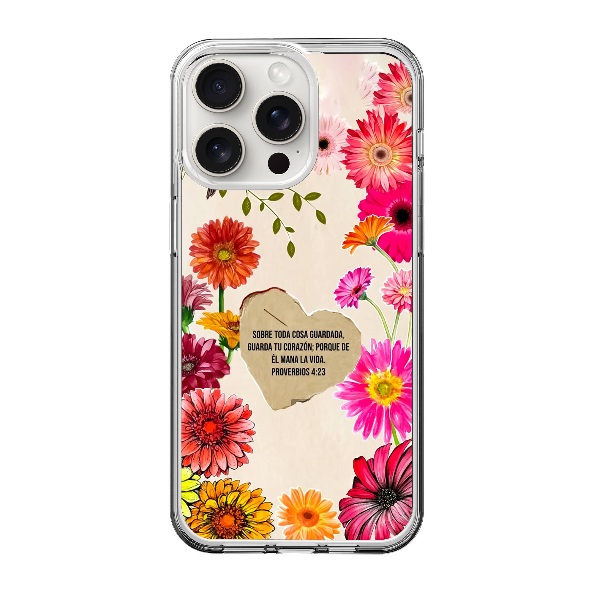 Vibrant Verse Clear Case image 0