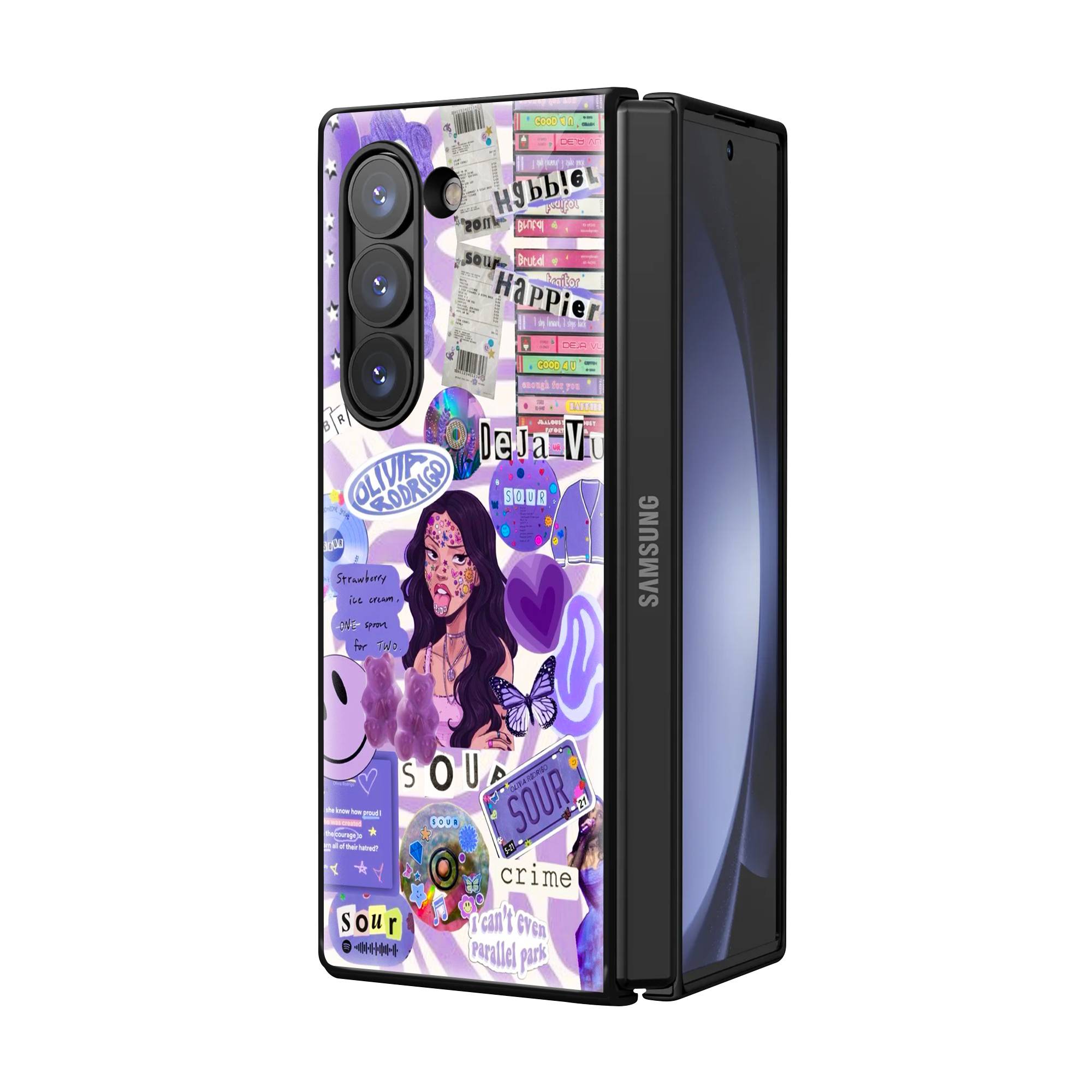 Olivia Rodrigo Samsung Z Fold Glass Case image 1