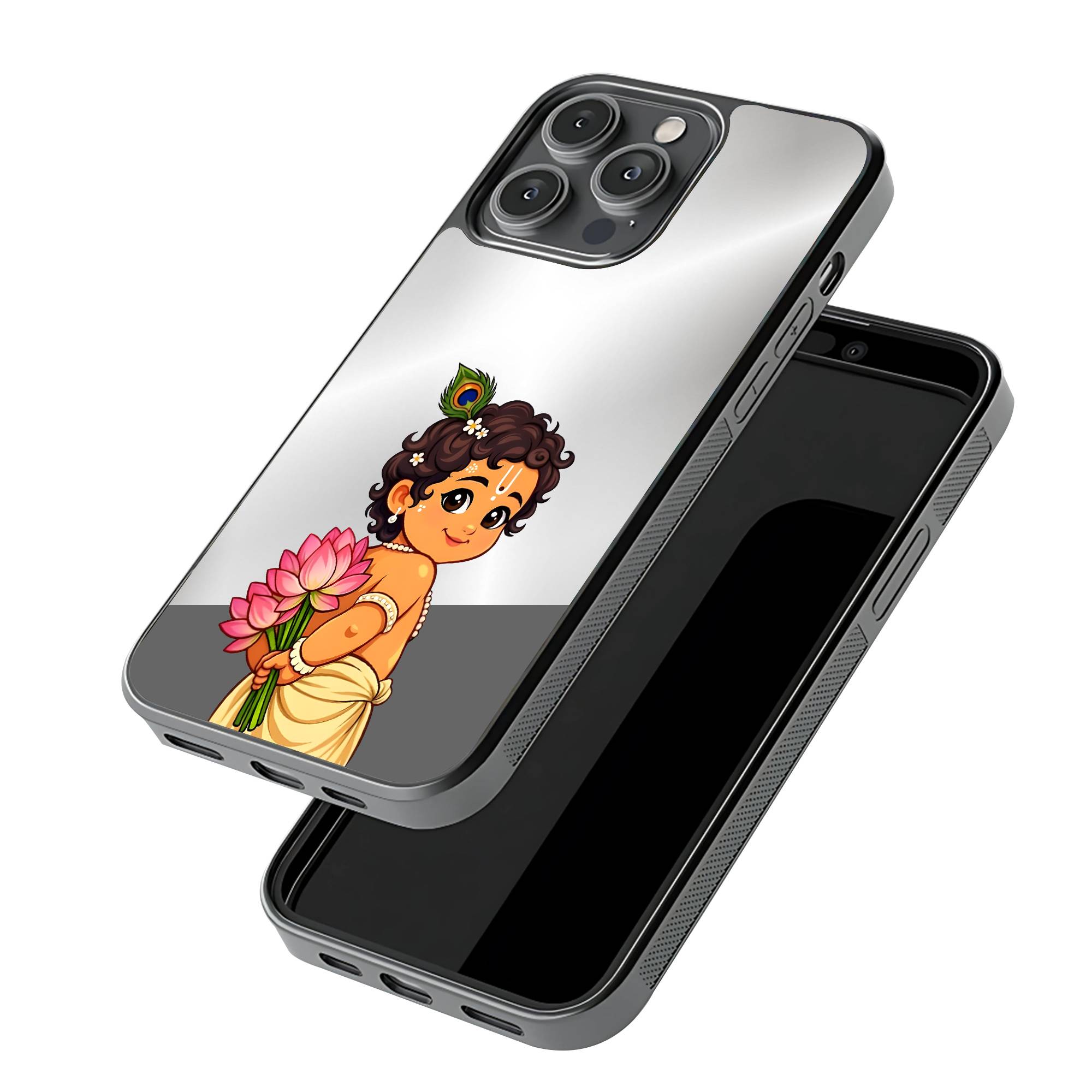Little Krishna Mirror Case
