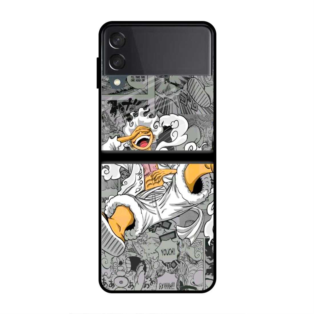 Joyboy Samsung Z Flip 4 Glass Case image 0