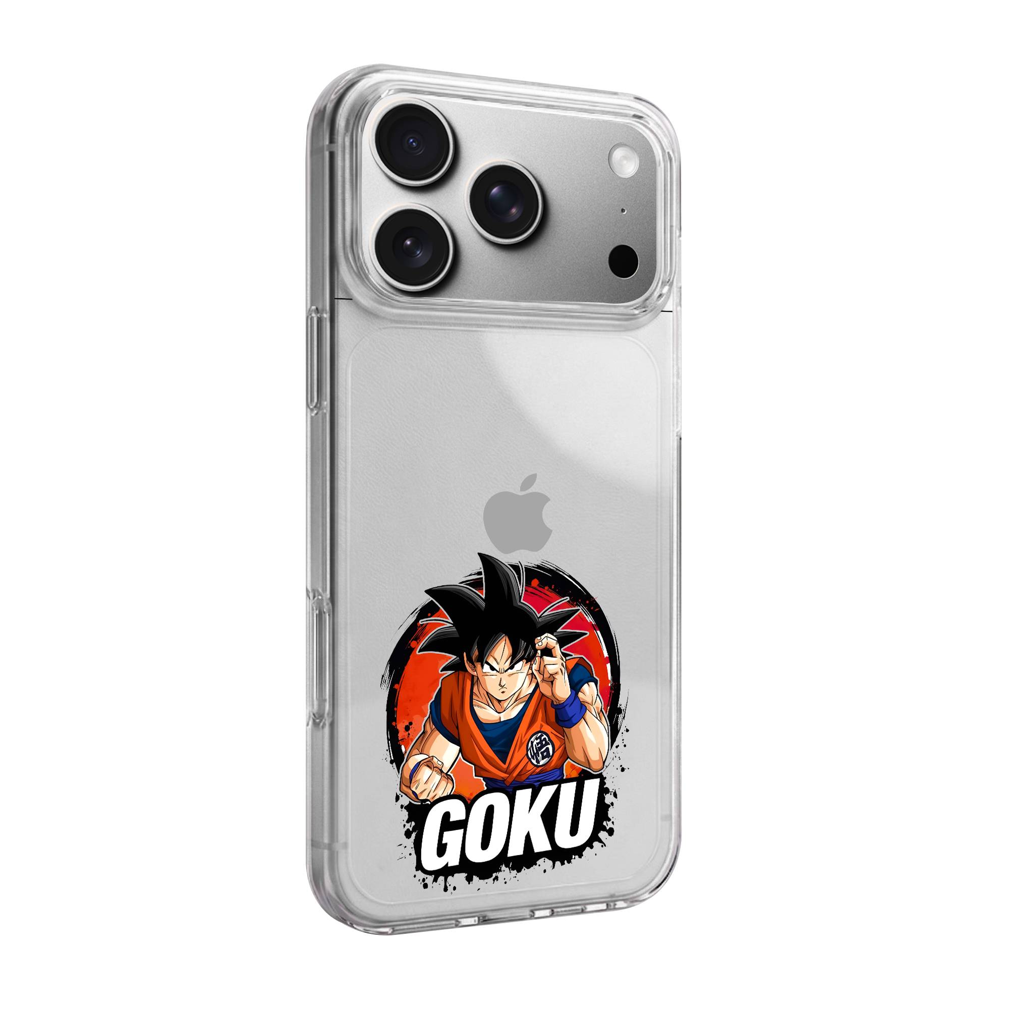 Goku Sticker Premium Clear Case