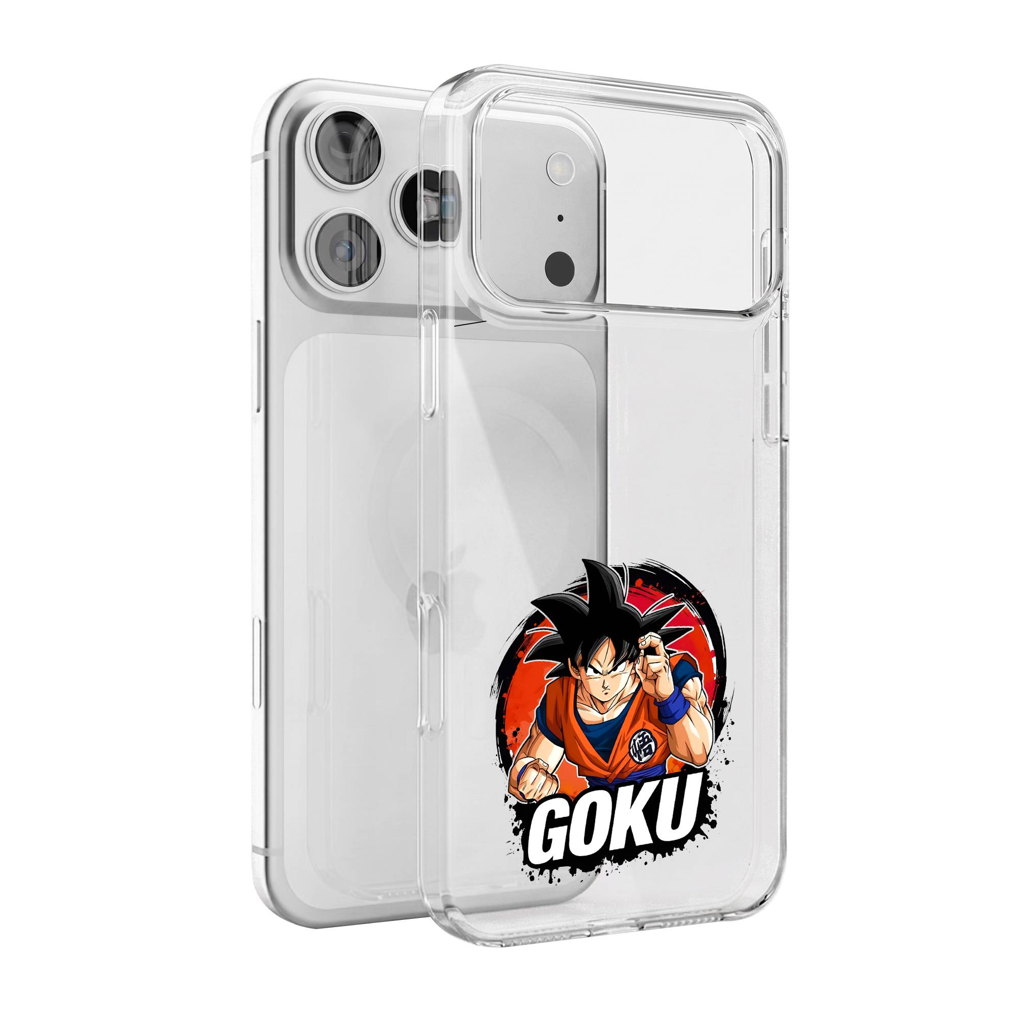 Goku Sticker Premium Clear Case