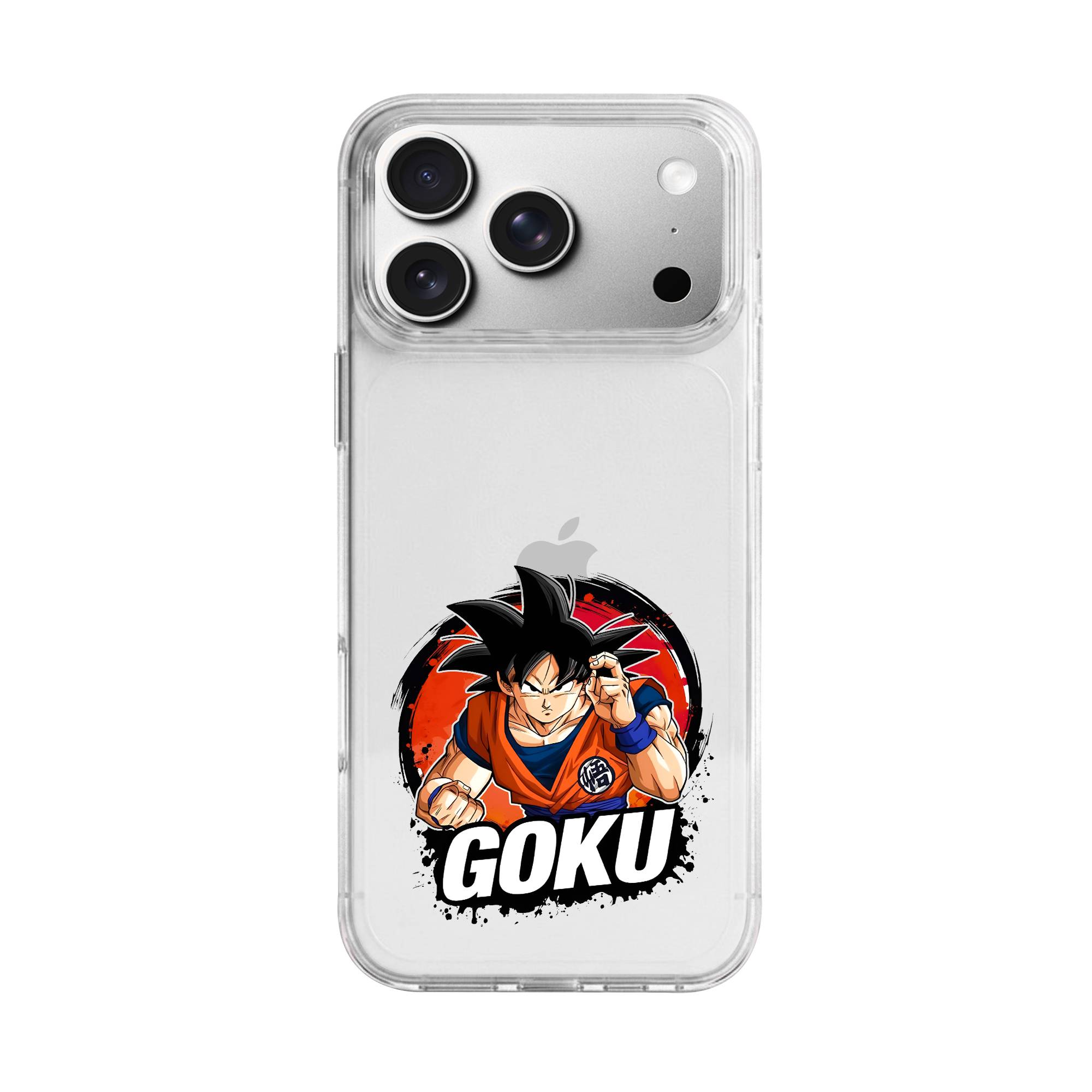 Goku Sticker Premium Clear Case