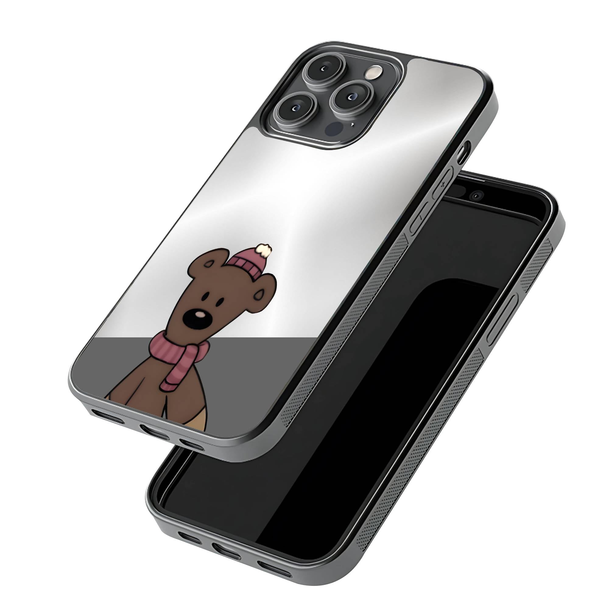 Little Teddy Mirror Case