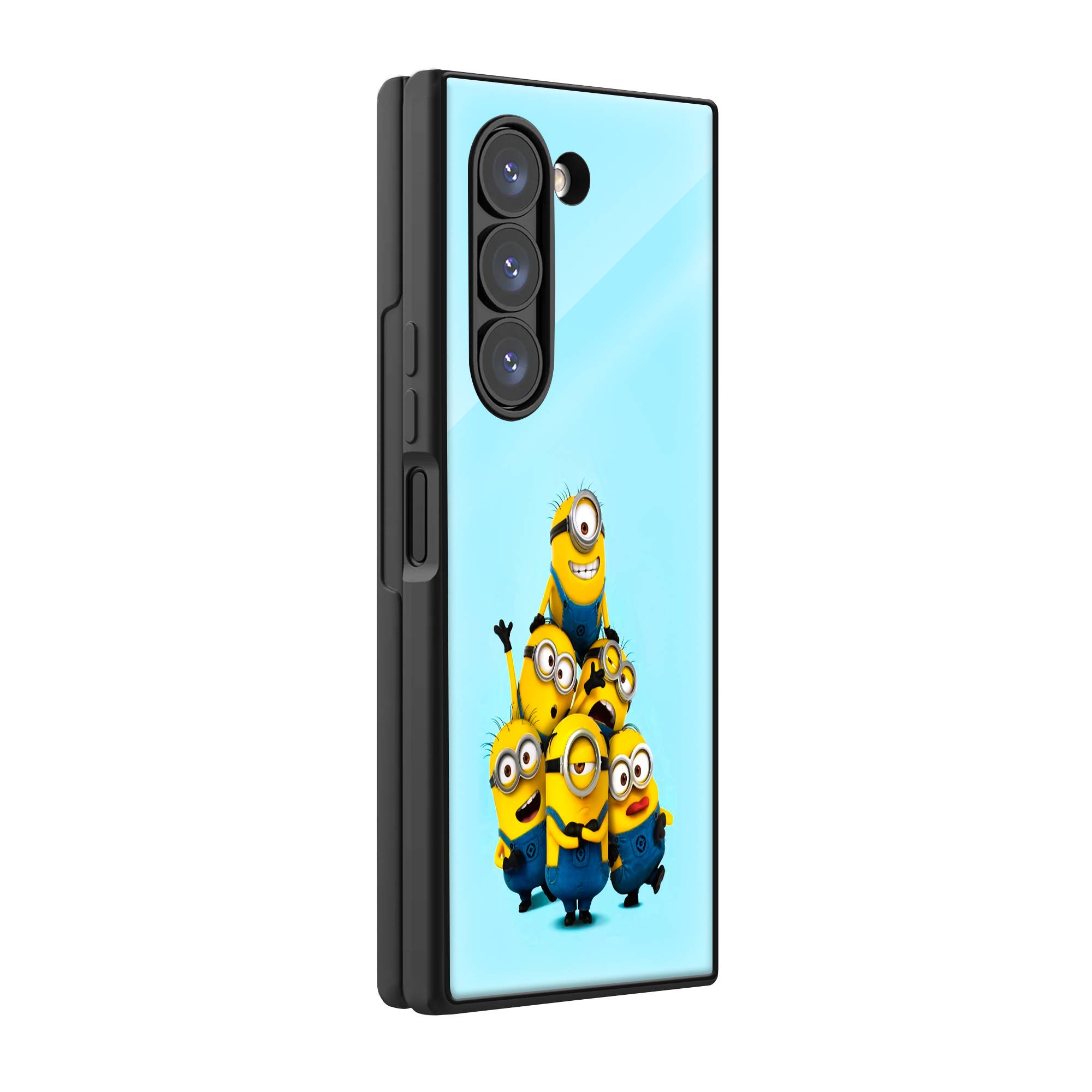 Minions Army Samsung Z Fold Glass Case image 0