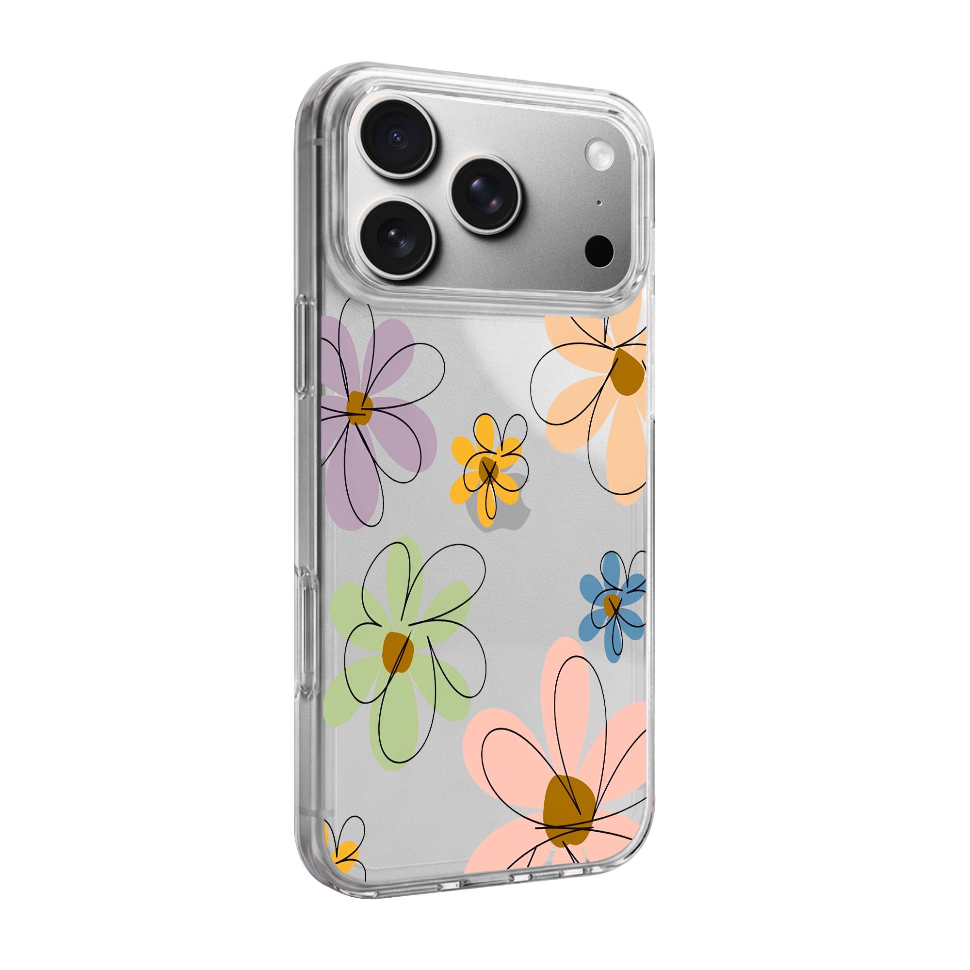 Abstract Flower Premium Clear Case