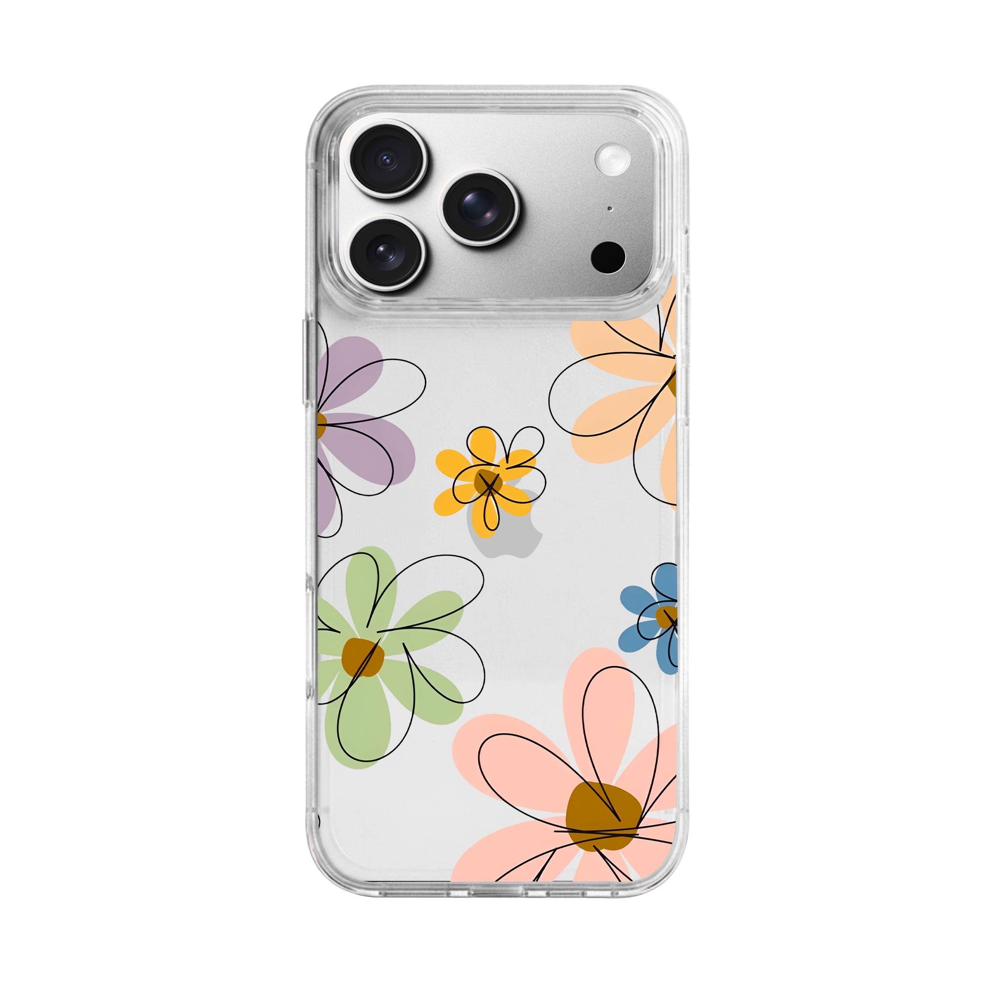 Abstract Flower Premium Clear Case