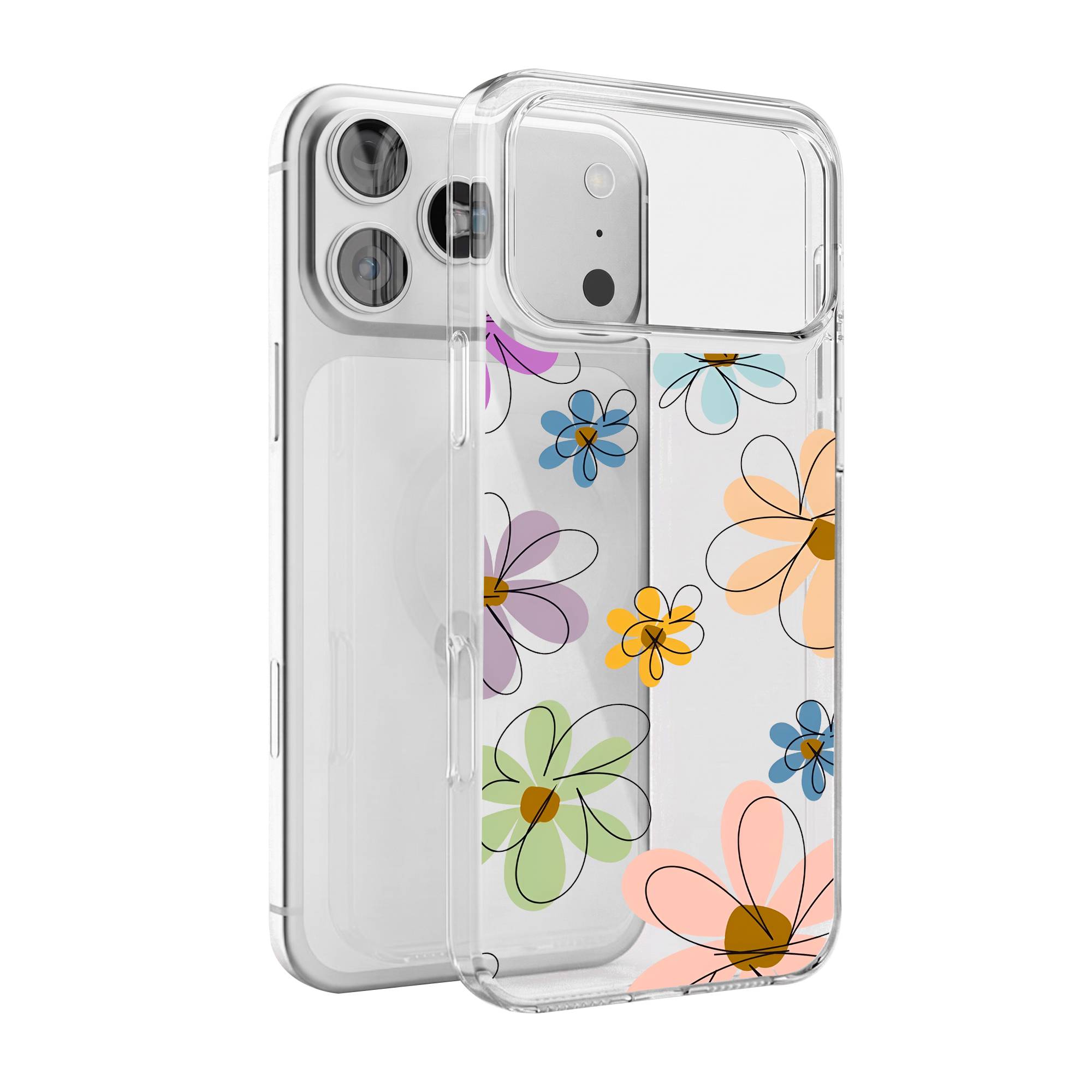 Abstract Flower Premium Clear Case