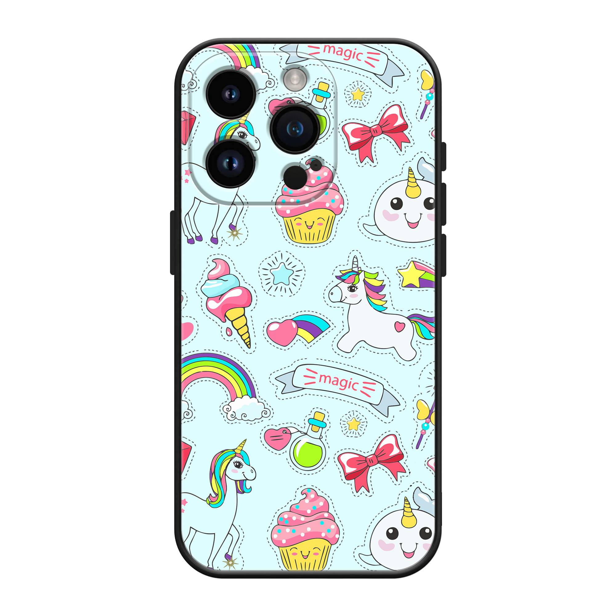 Unicorn Stars Silicone Case image 0