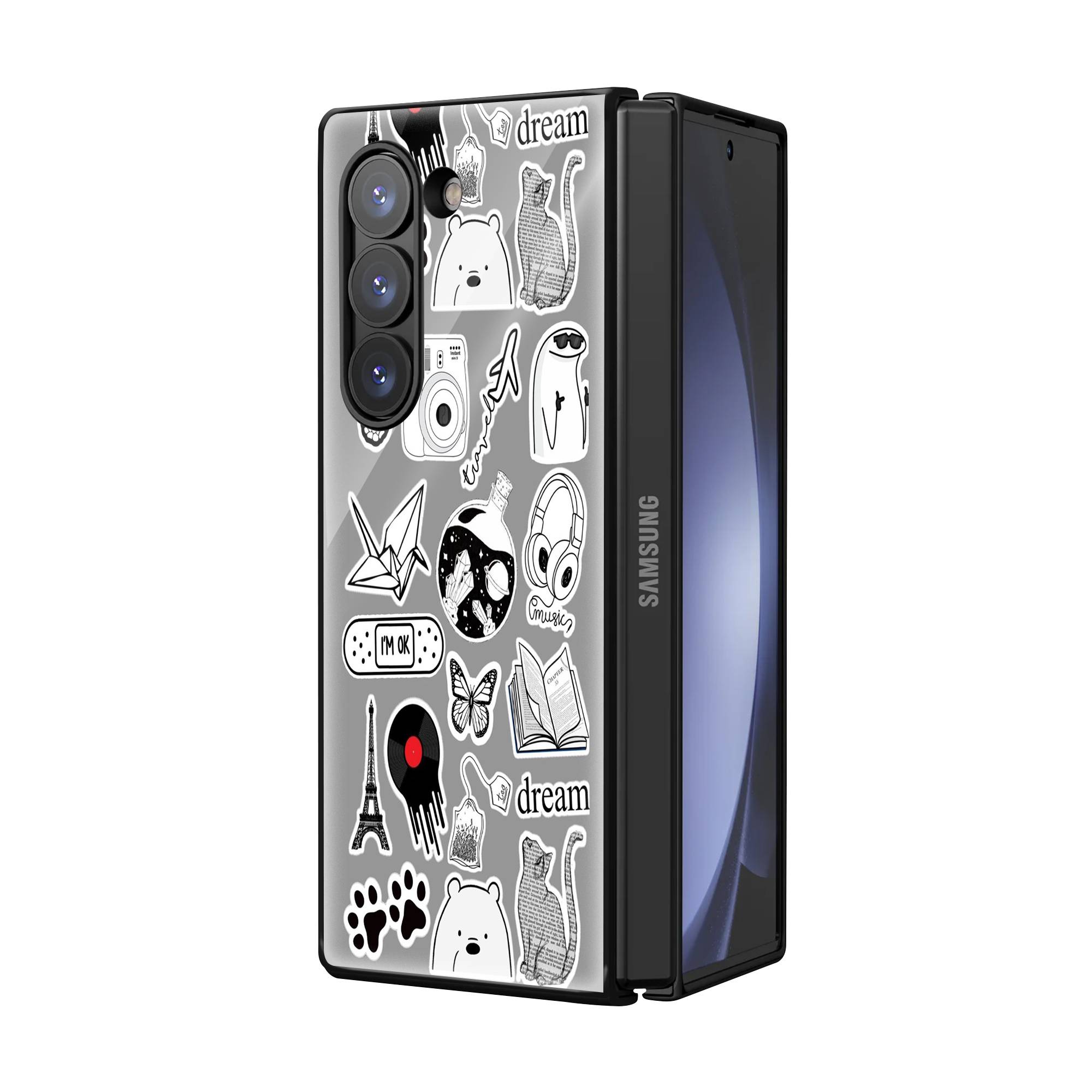 Dream Samsung Z Fold Glass Case image 1