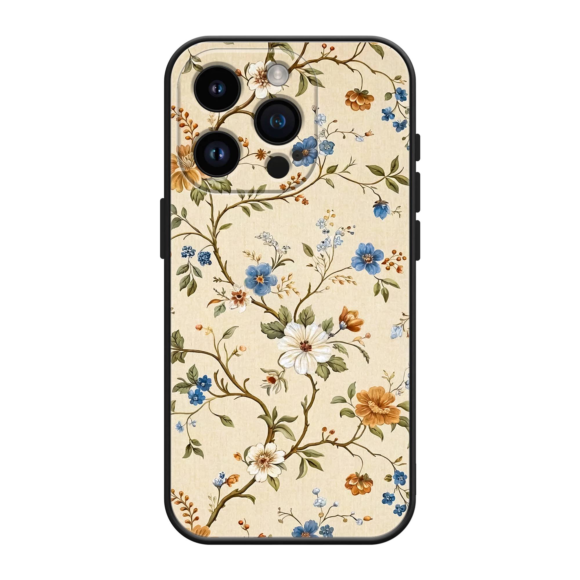 Vintage Vine Silicone Case image 0