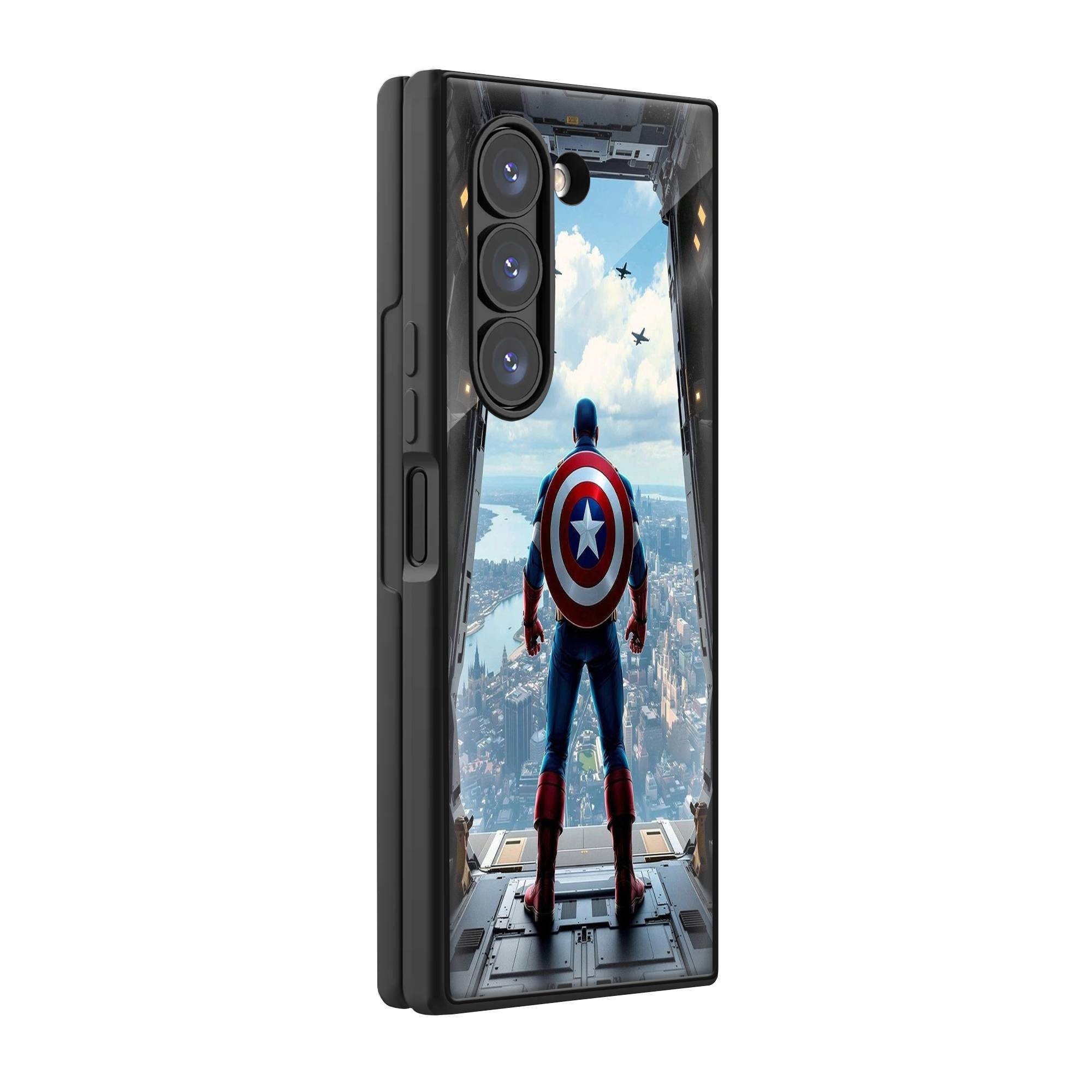 Shield City Samsung Z Fold Glass Case image 0